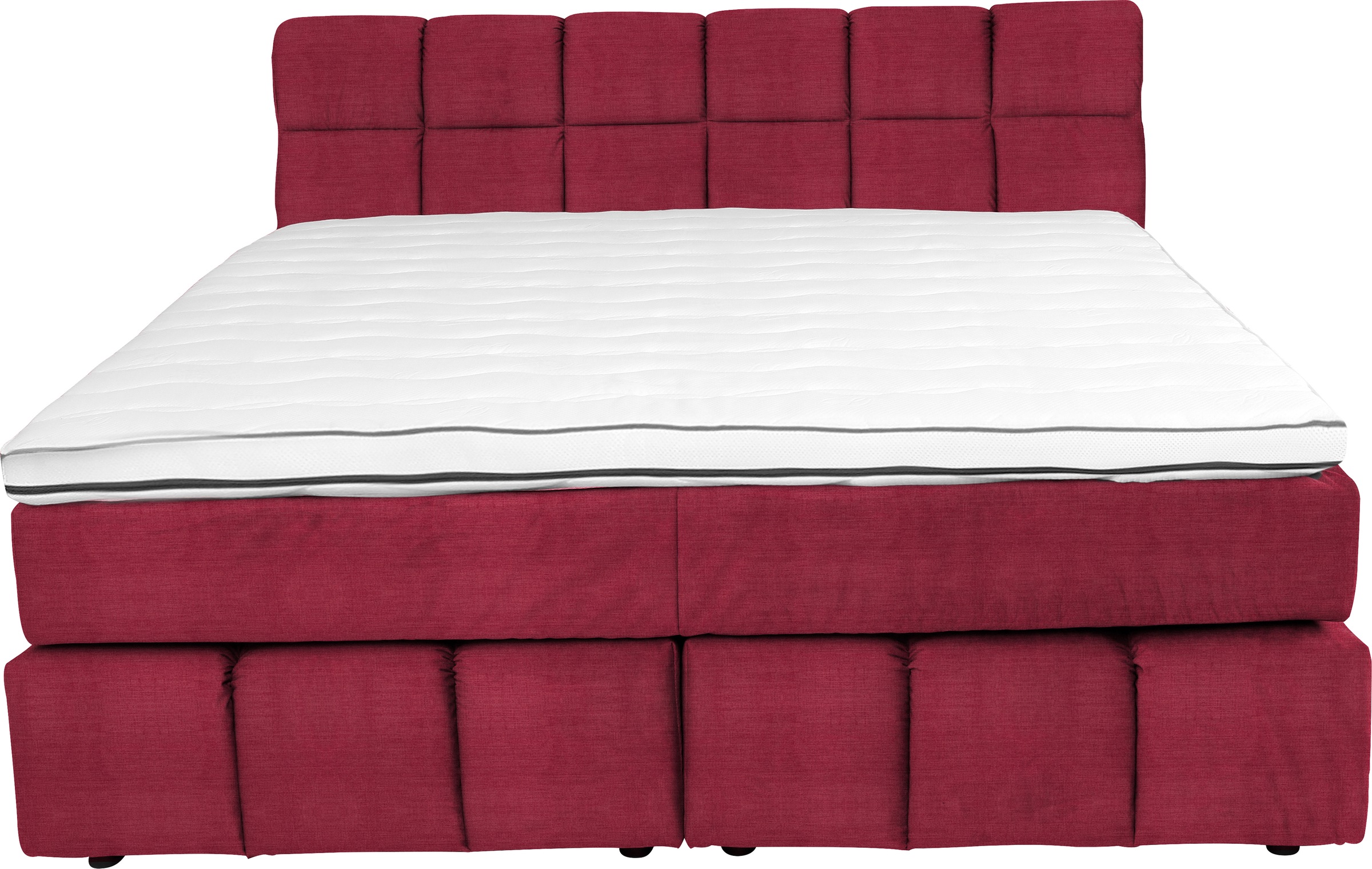 PLACES OF STYLE Boxspringbett »Paxton« Neue Toppervarianten!