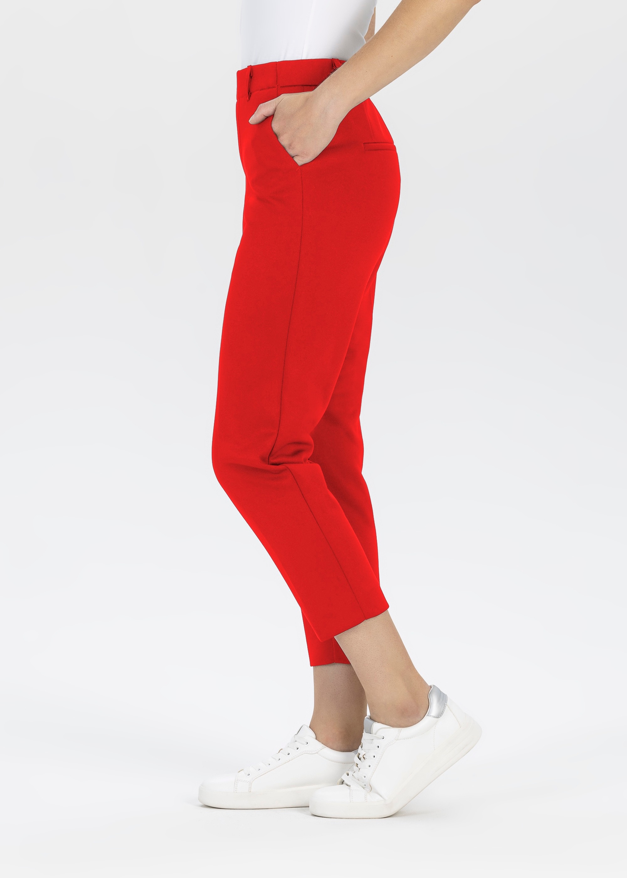 Thumbnail - Stehmann Stoffhose Sommerhose mit elastischem Bund