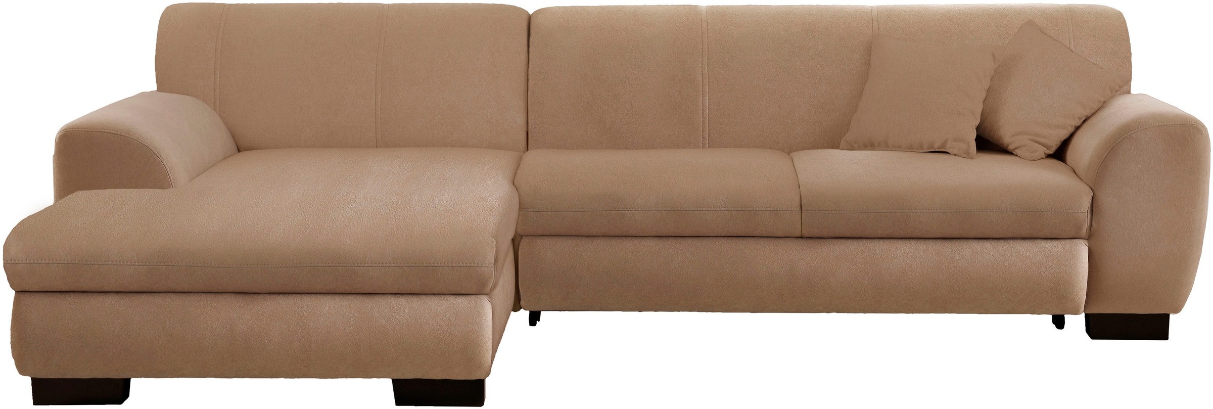 Home affaire Ecksofa "Nika zeitlos und elegant, L-Form", wahlweise mit Bett günstig online kaufen