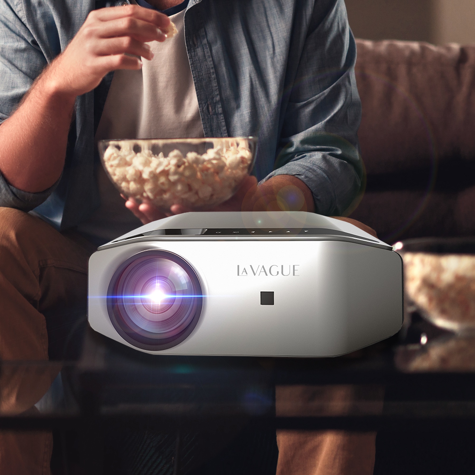 LA VAGUE LED-Beamer »LED-Projektor Full HD LV-HD500« ( )