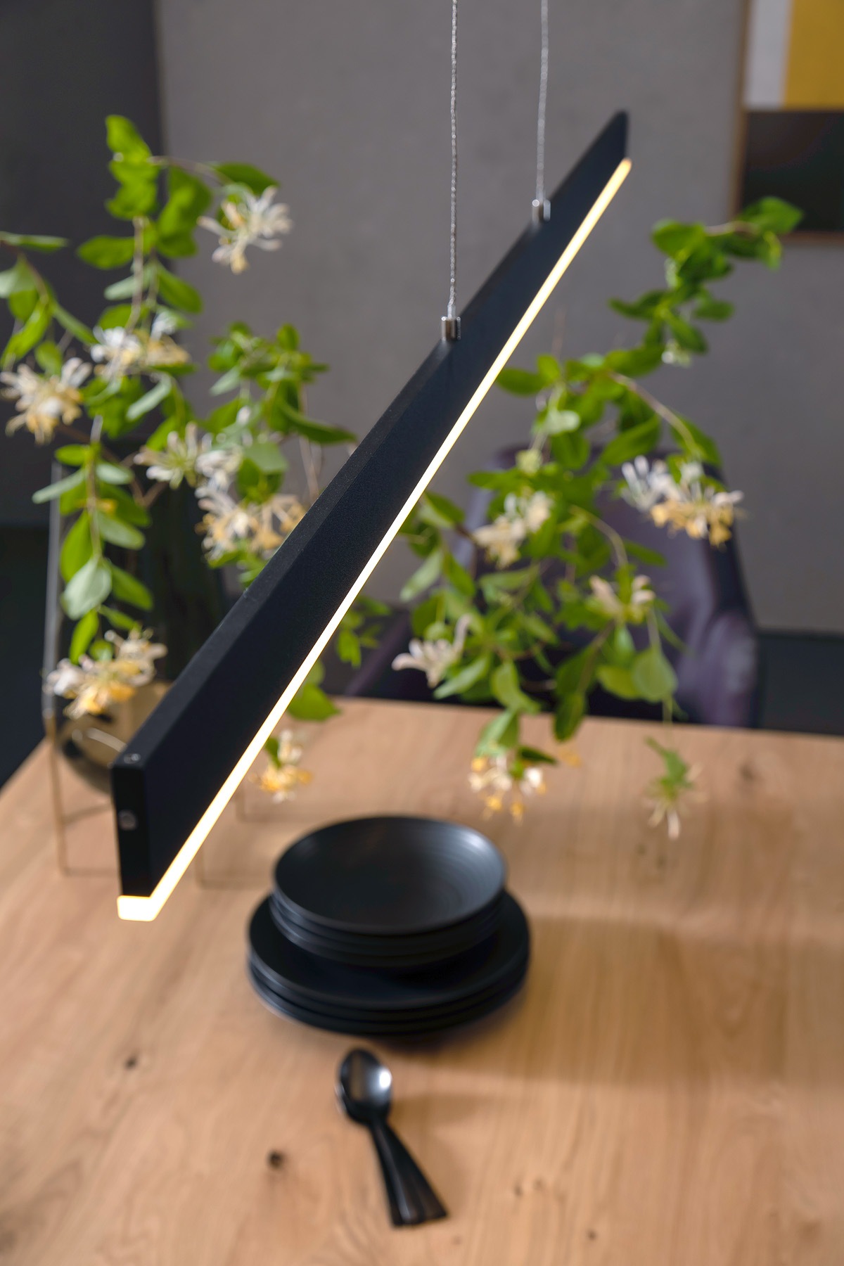 SCHÖNER WOHNEN-Kollektion LED Pendelleuchte »Straight«, 1 flammig, Leuchtmittel LED-Modul | LED fest integriert