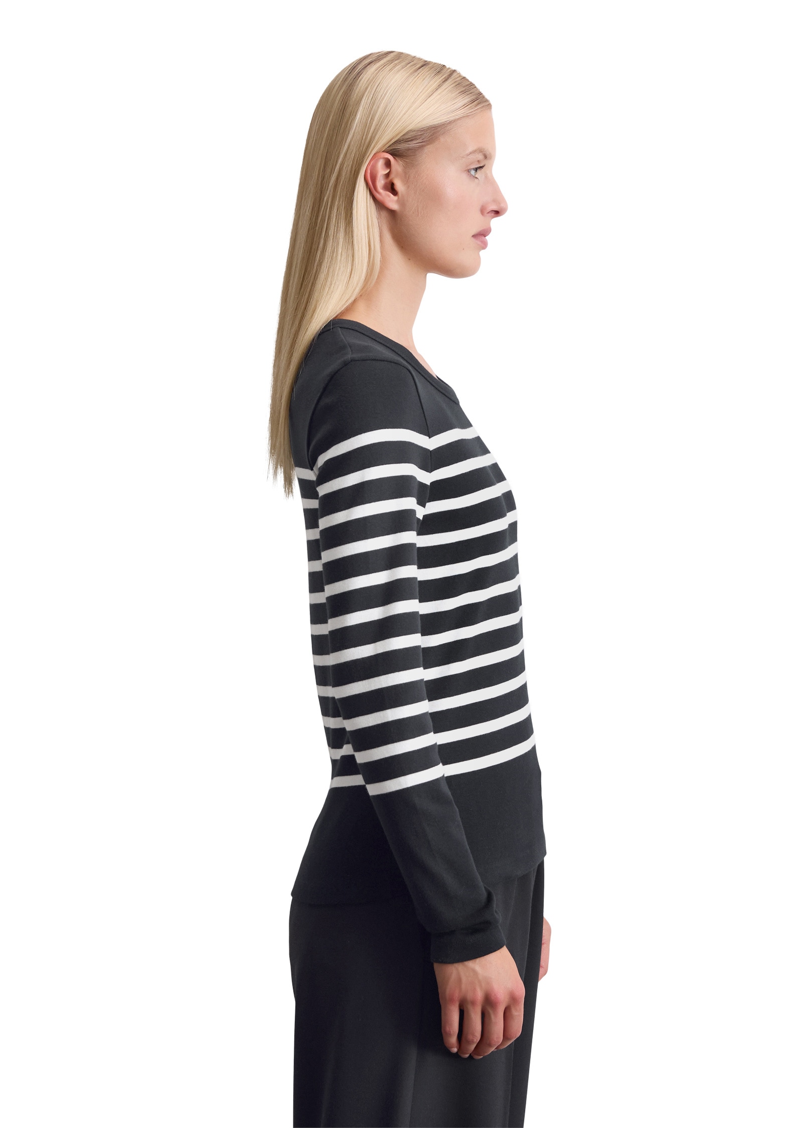 Marc O'Polo Langarmshirt »aus reiner Bio-Baumwolle«
