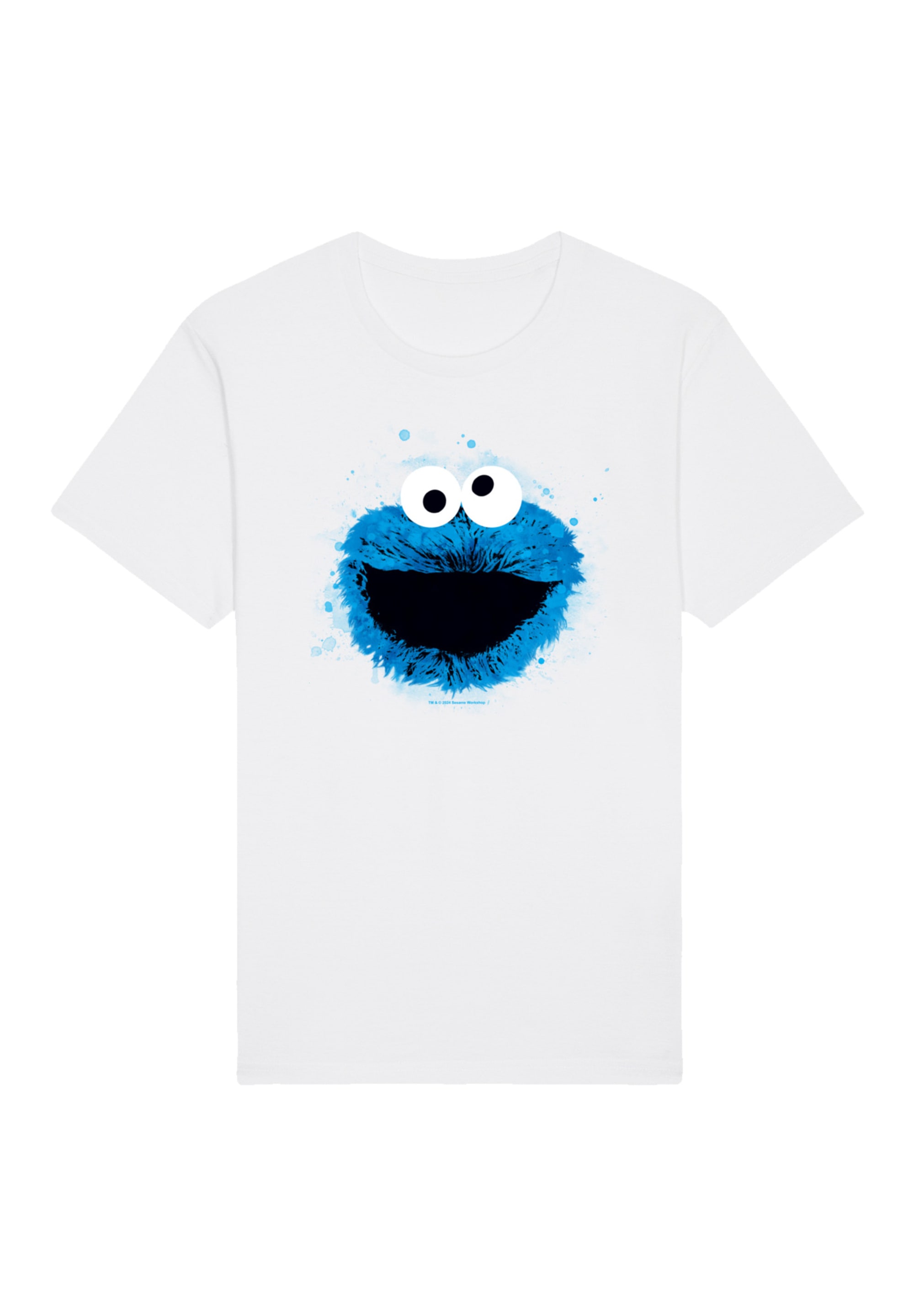 F4NT4STIC T-Shirt "Sesamstraße Cookie Monster Watercolor", Premium Qualität günstig online kaufen