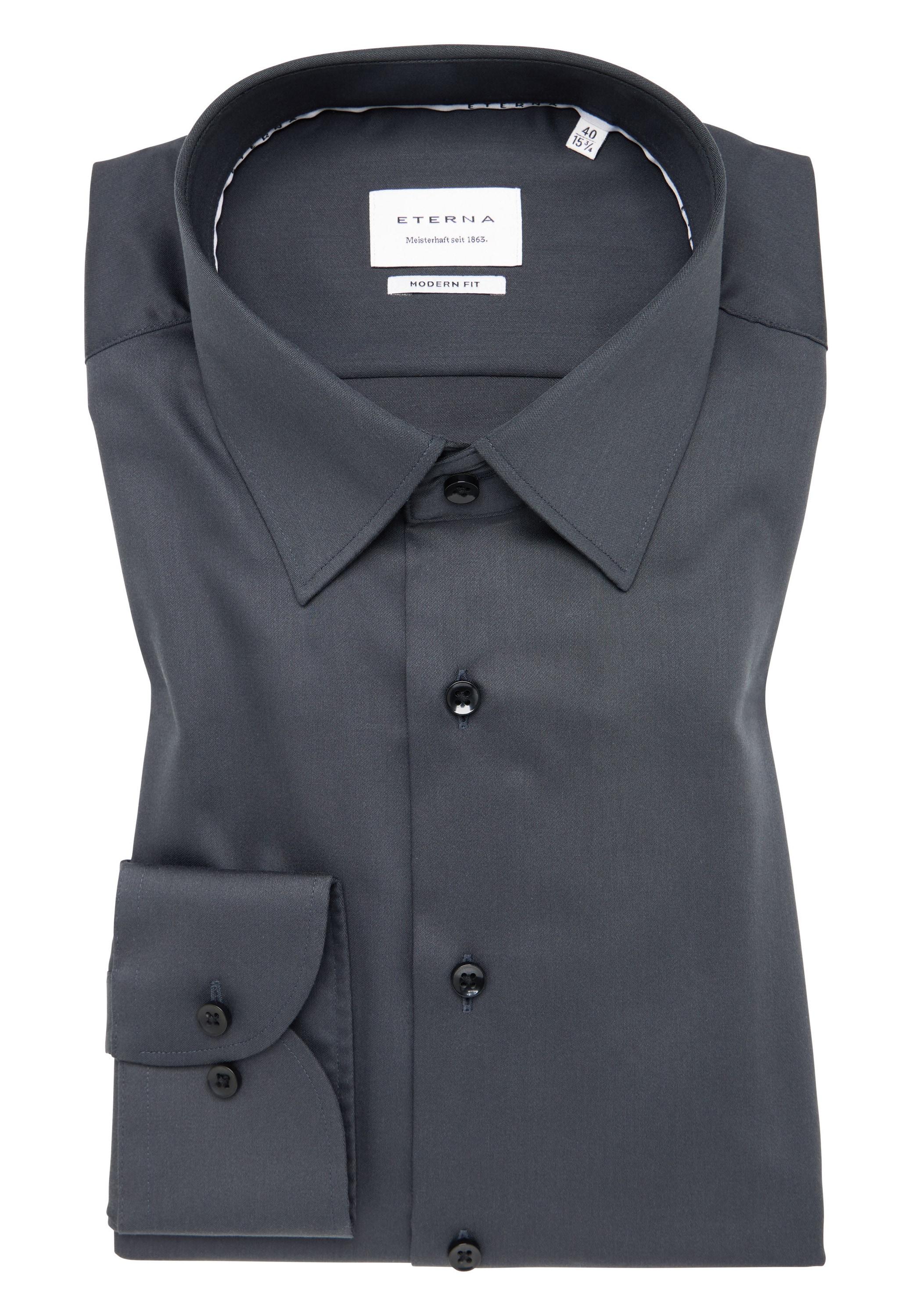 Eterna Langarmhemd »MODERN FIT« NON IRON (bügelfrei)