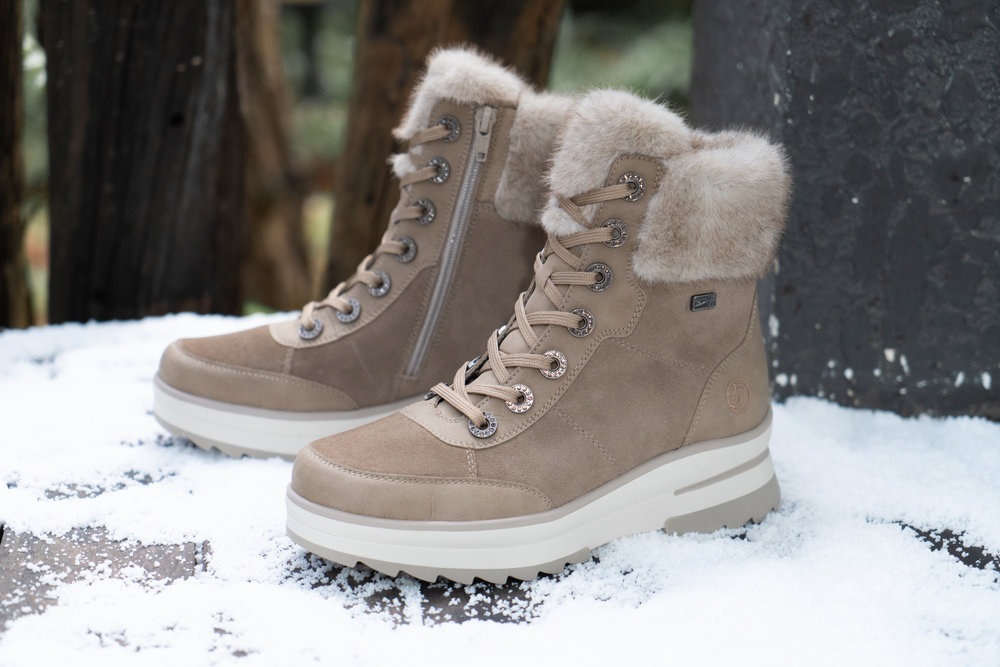 Thumbnail - Remonte Winterstiefelette "FIBER GRIP" Winterboots, Outdoorboots mit wasserabweisender TEX-Membran