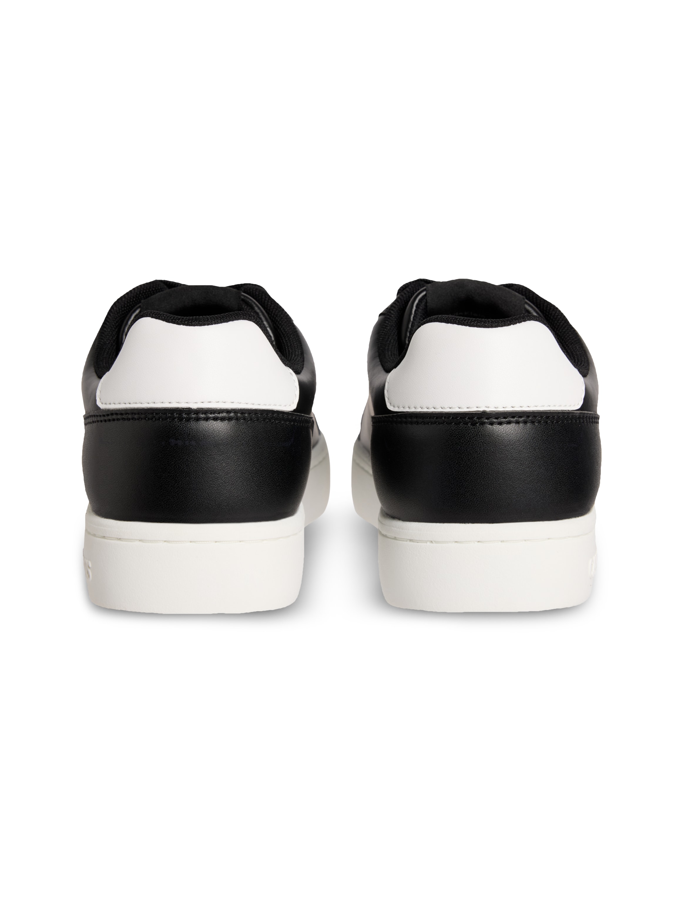 Calvin Klein Jeans Plateausneaker »CLASSIC CUPSOLE MONO LTH WN«, Schnürschuh, Halbschuh, Freizeitschuh mit seitlichem Logo
