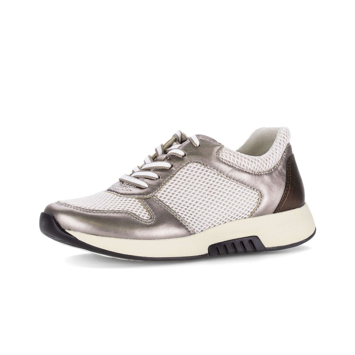 Gabor Sneaker "Sneaker low Materialmix Leder/Lederimitat" günstig online kaufen