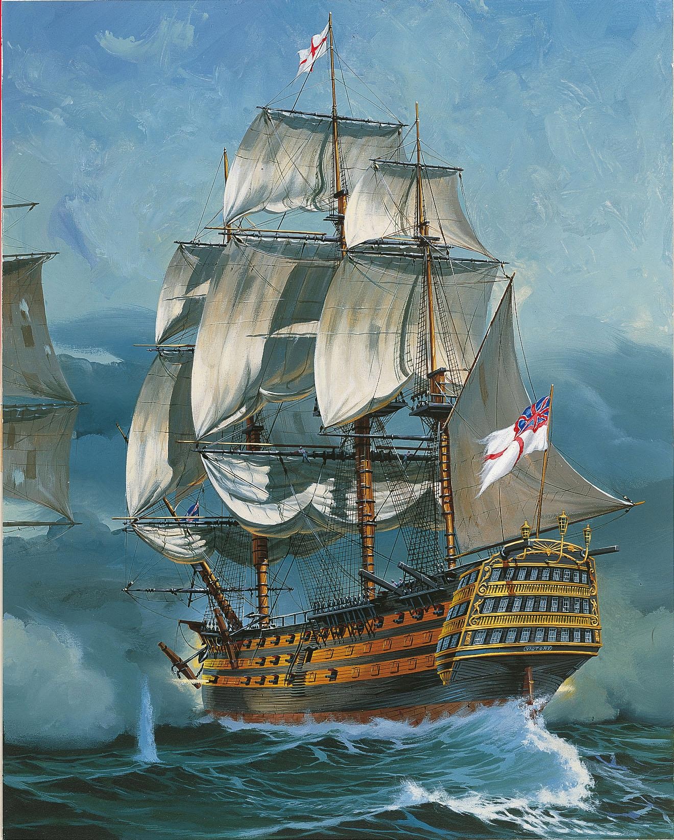 Revell® Modellbausatz »HMS Victory, Battle of Trafalgar«, 1:225, Made in Europe