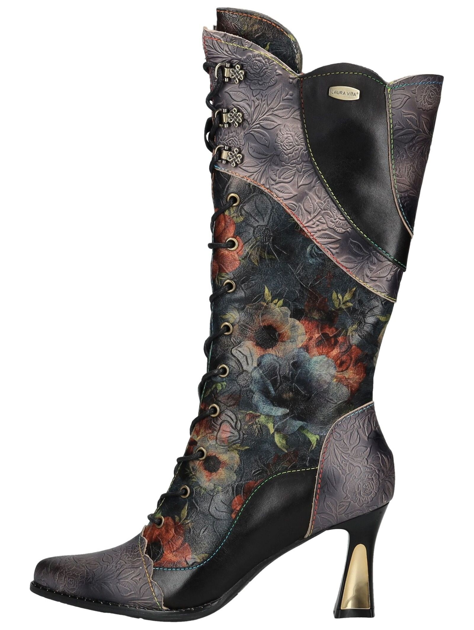 LAURA VITA Schnürstiefel »LAURA VITA Stiefel Leder/Textil«