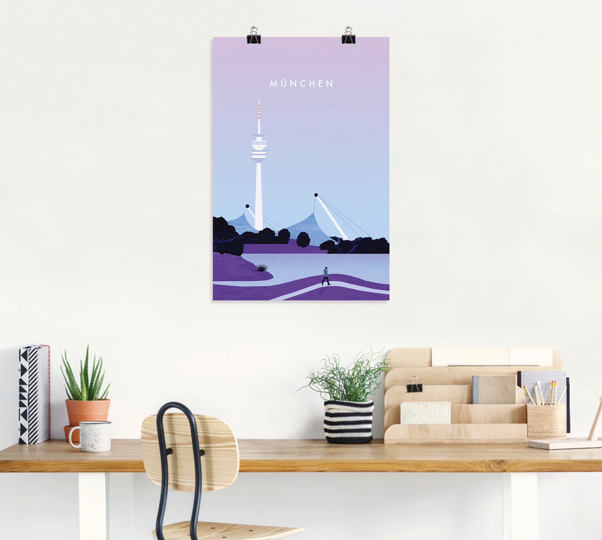 Artland Wandbild »München« 1 Stk. tlg. als Alubild, Leinwandbild, Poster, Wandaufkleber in verschied. Größen