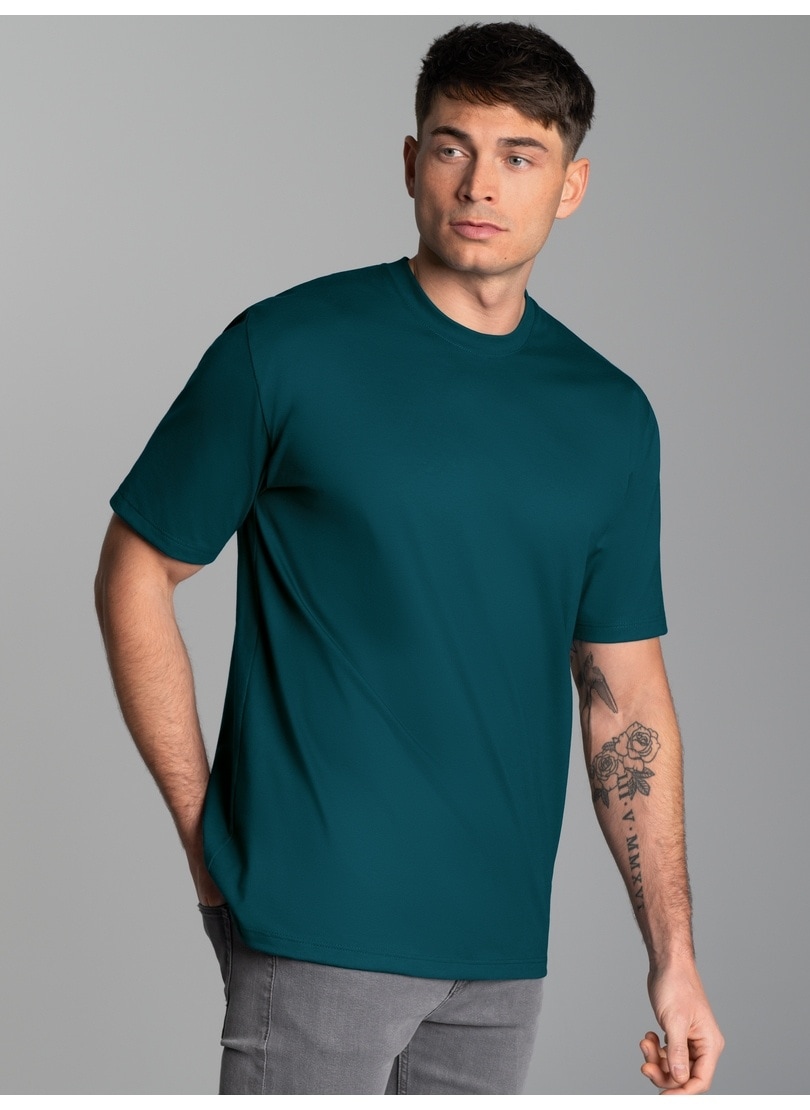 Trigema T-Shirt »TRIGEMA T-Shirt aus 100% Baumwolle« 1 Stk.