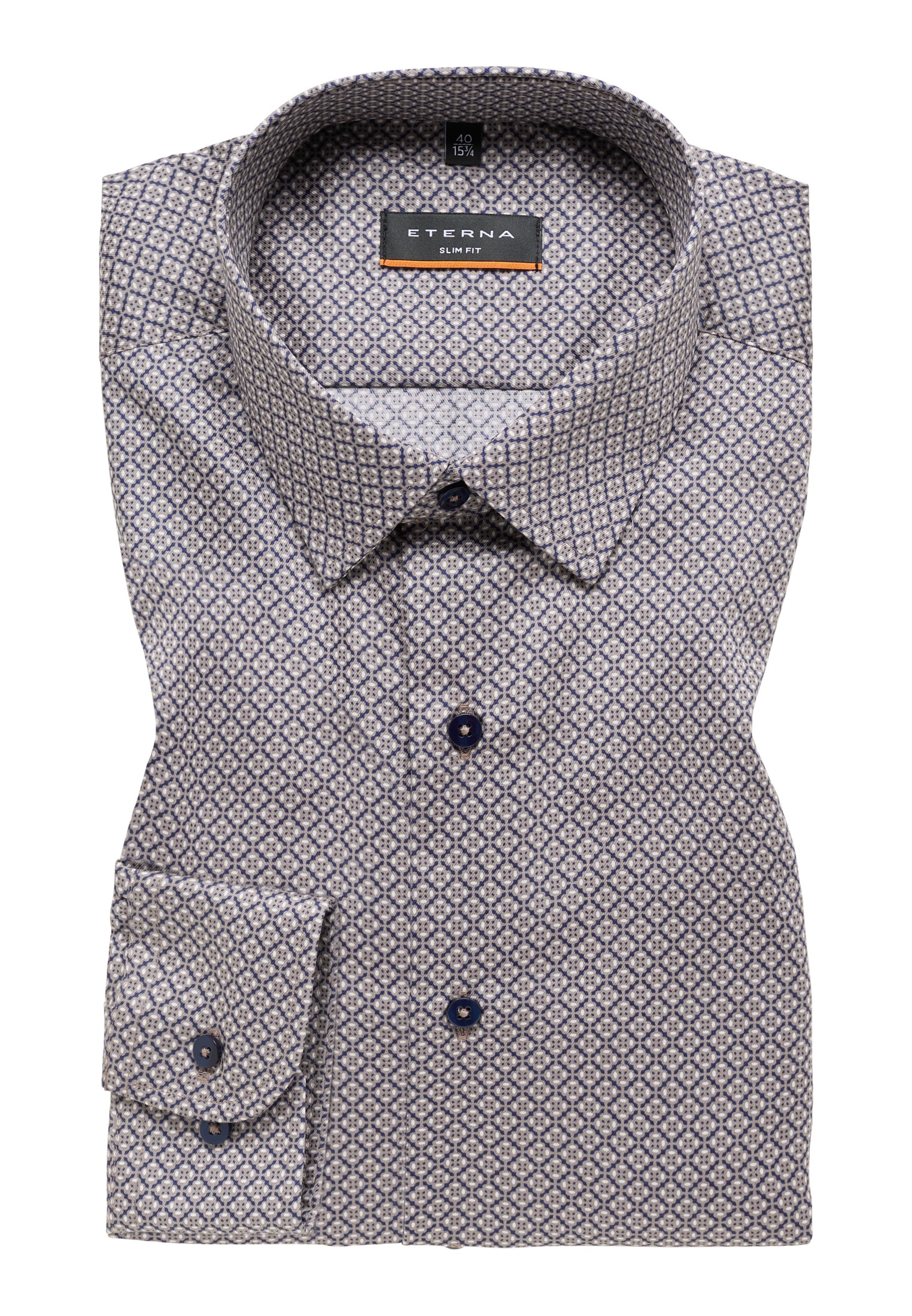 Eterna Langarmhemd »SLIM FIT«