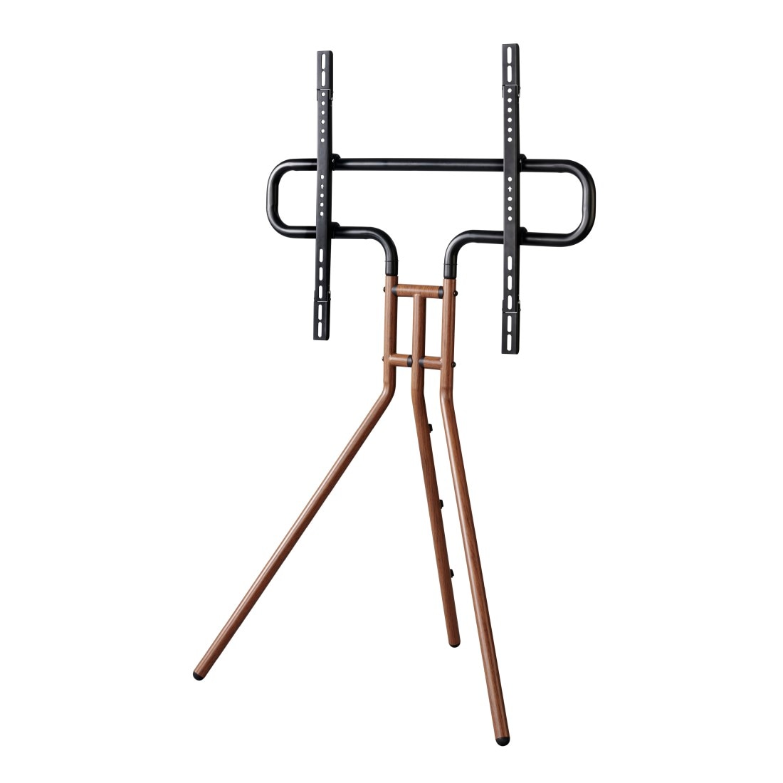 Hama TV-Ständer »TV-Stand, 191 cm, 75 Zoll, höhenverstellbar, Holzoptik Walnuss, 40 Kg«, bis 191 cm Zoll