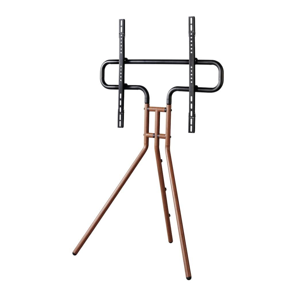 Hama TV-Ständer »TV-Stand, 191 cm, 75 Zoll, höhenverstellbar, Holzoptik Walnuss, 40 Kg«, bis 191 cm Zoll