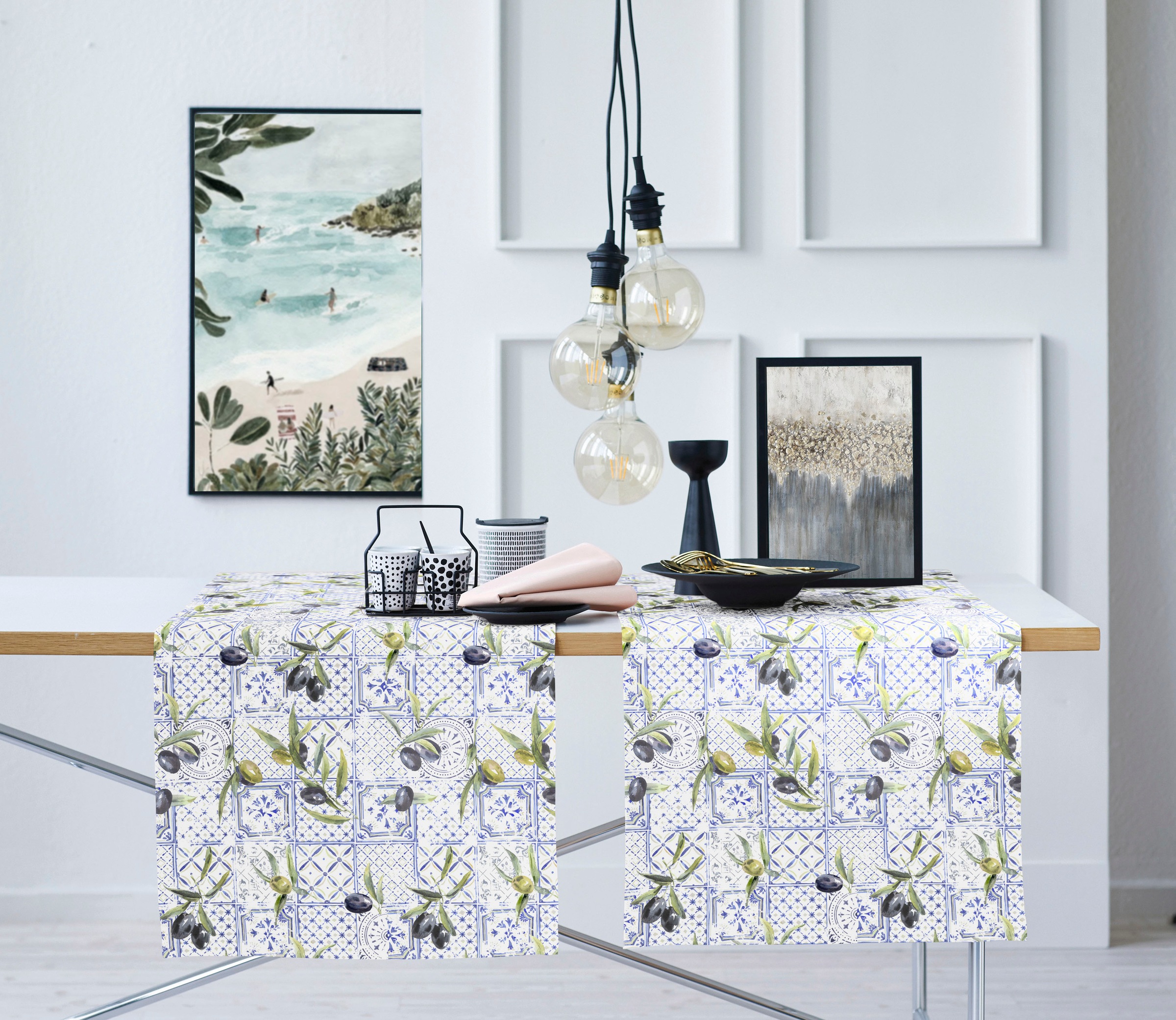 APELT Tischläufer "6523 SUMMERTIME, Sommerdeko, Sommer" Digitaldruck günstig online kaufen