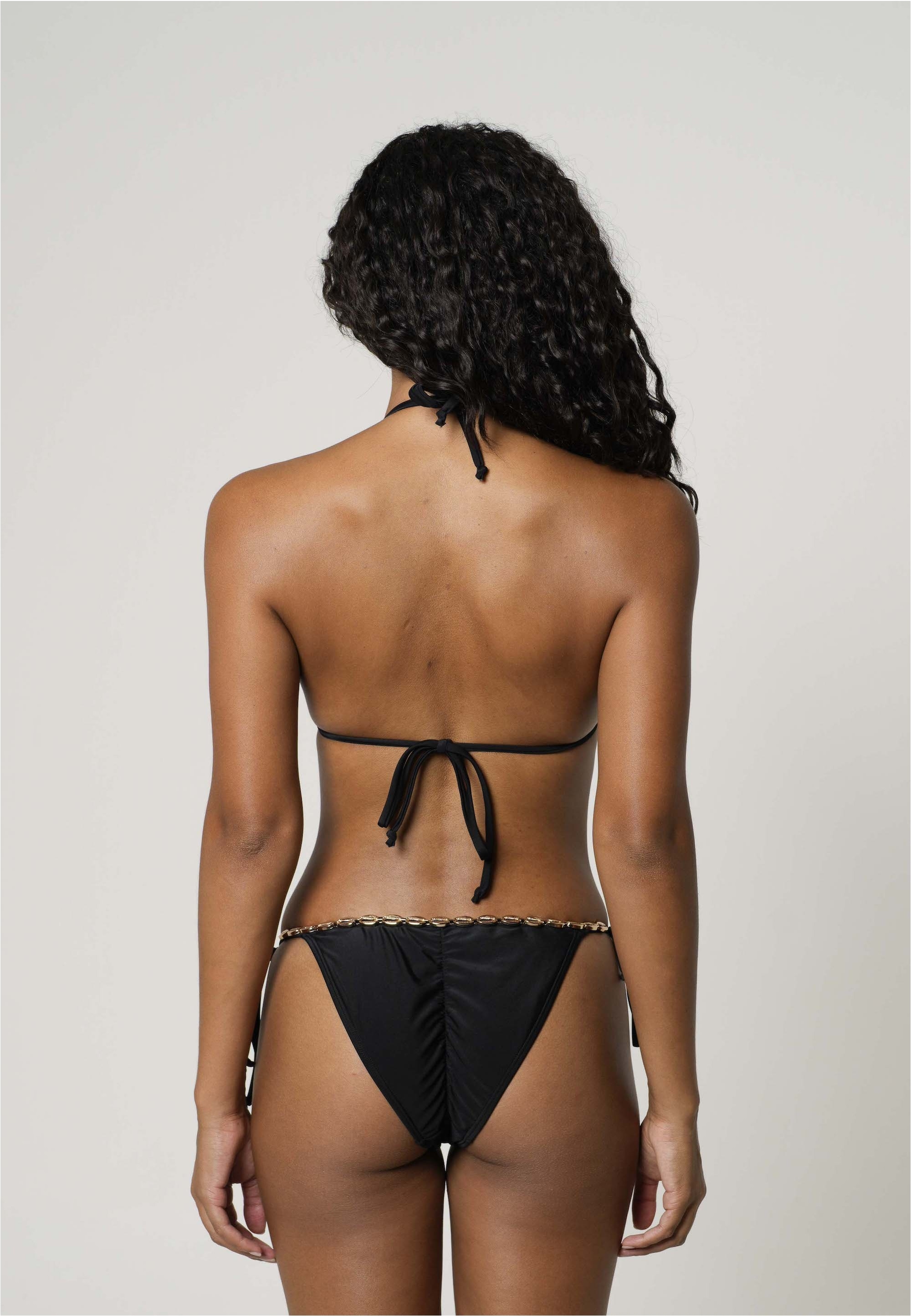 Moda Minx Triangel-Bikini-Top »Gold Shells Trim Edge Triangle Top«, (1 St.), mit tollen Muschel-Elementen