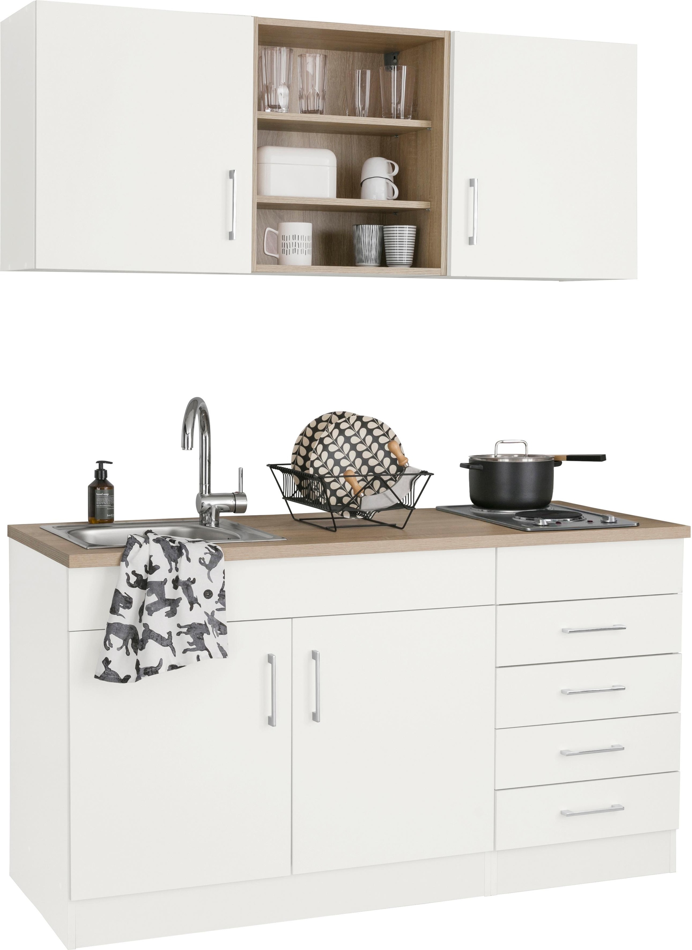 HELD MÖBEL Pantryküche "Mali", Breite 150 cm, wahlweise mit E-Geräten günstig online kaufen