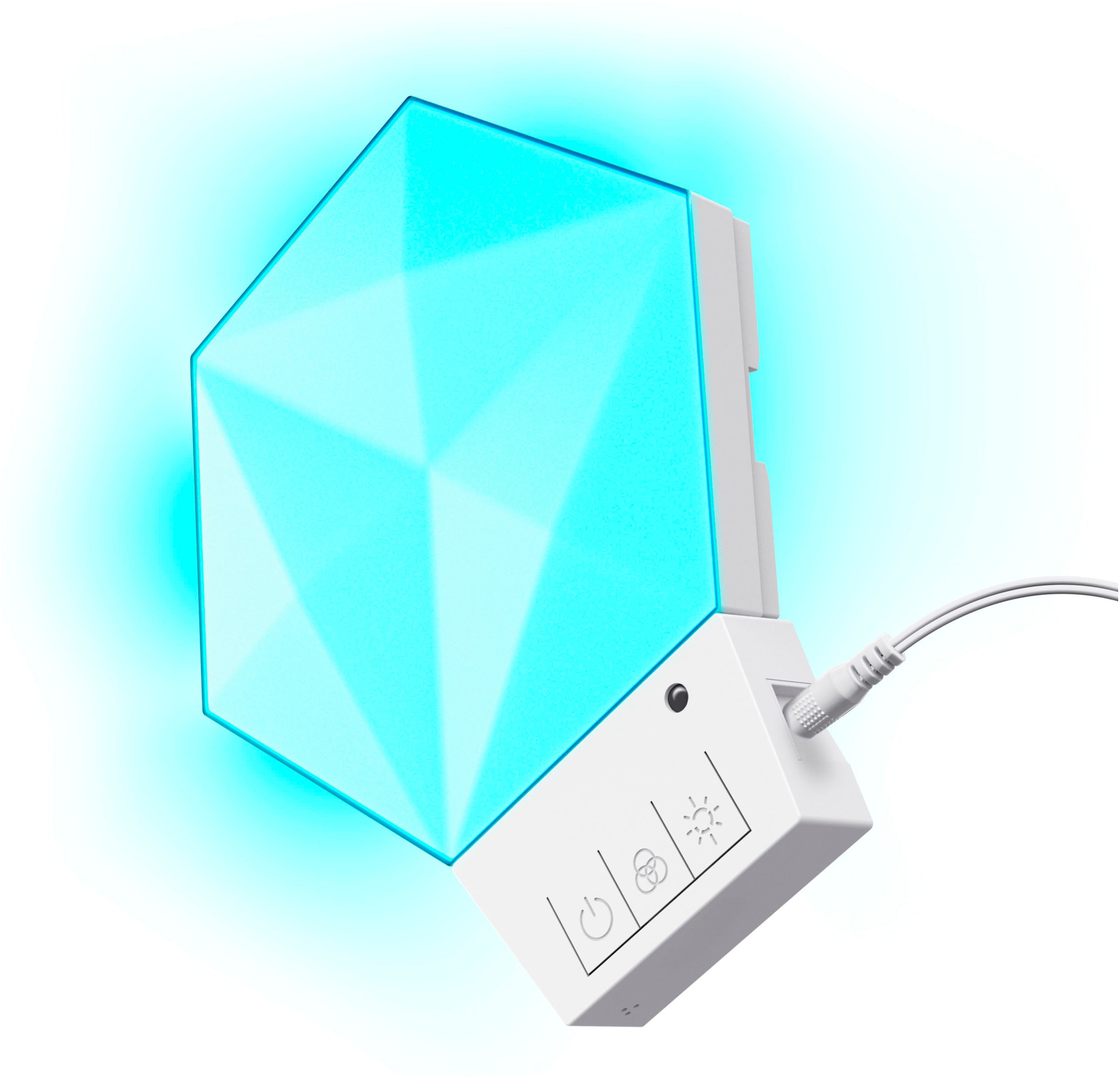 Trust Flächenleuchte »GXT 902 VYBZ Sechseckige RGB-Lichtpaneele«, (Packung, 9 St.)