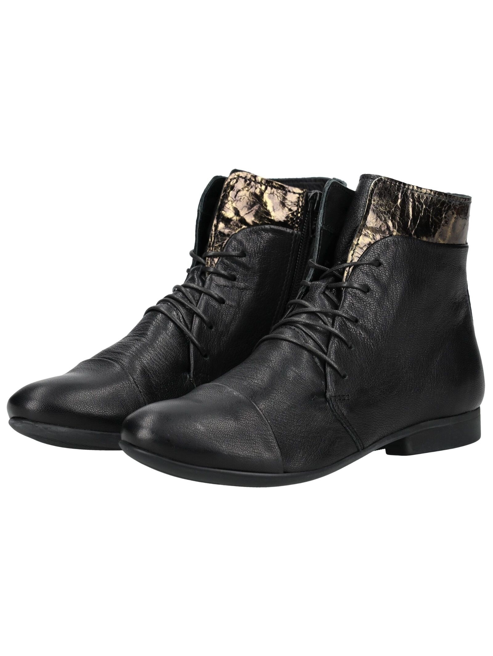 Think! Schnürstiefelette »Think! Stiefelette Leder«