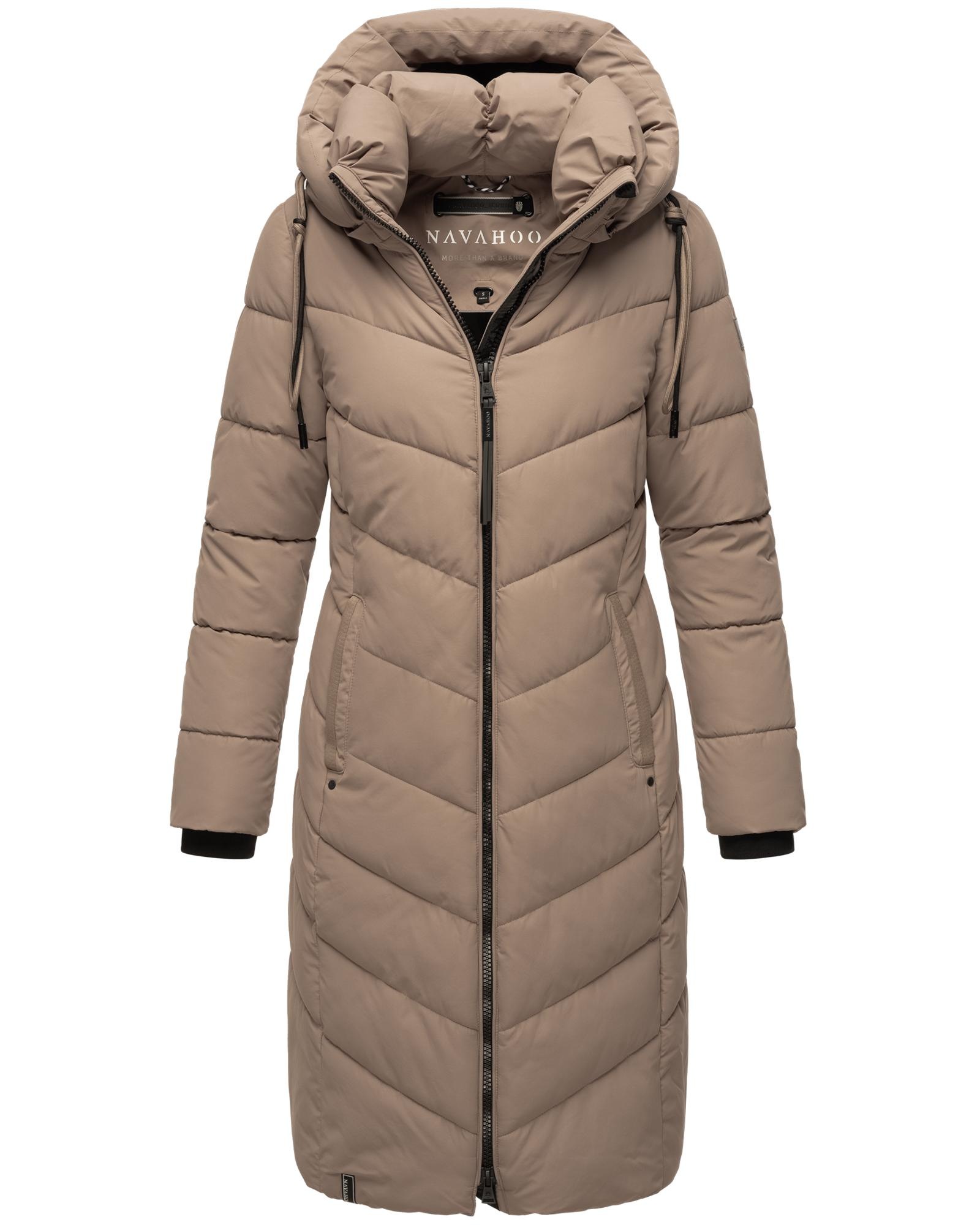 Navahoo Steppmantel »Sahnekatzii XIV«, Schicker Wintermantel mit kuschlig warm wattiertem Kragen