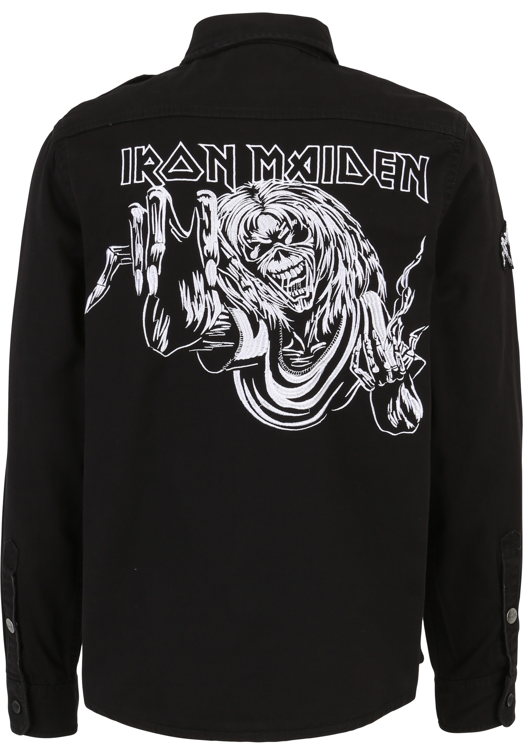 Brandit Kurzarmshirt »Brandit Iron Maiden Vintage Shirt long sleeve Eddy« 1 Stk.