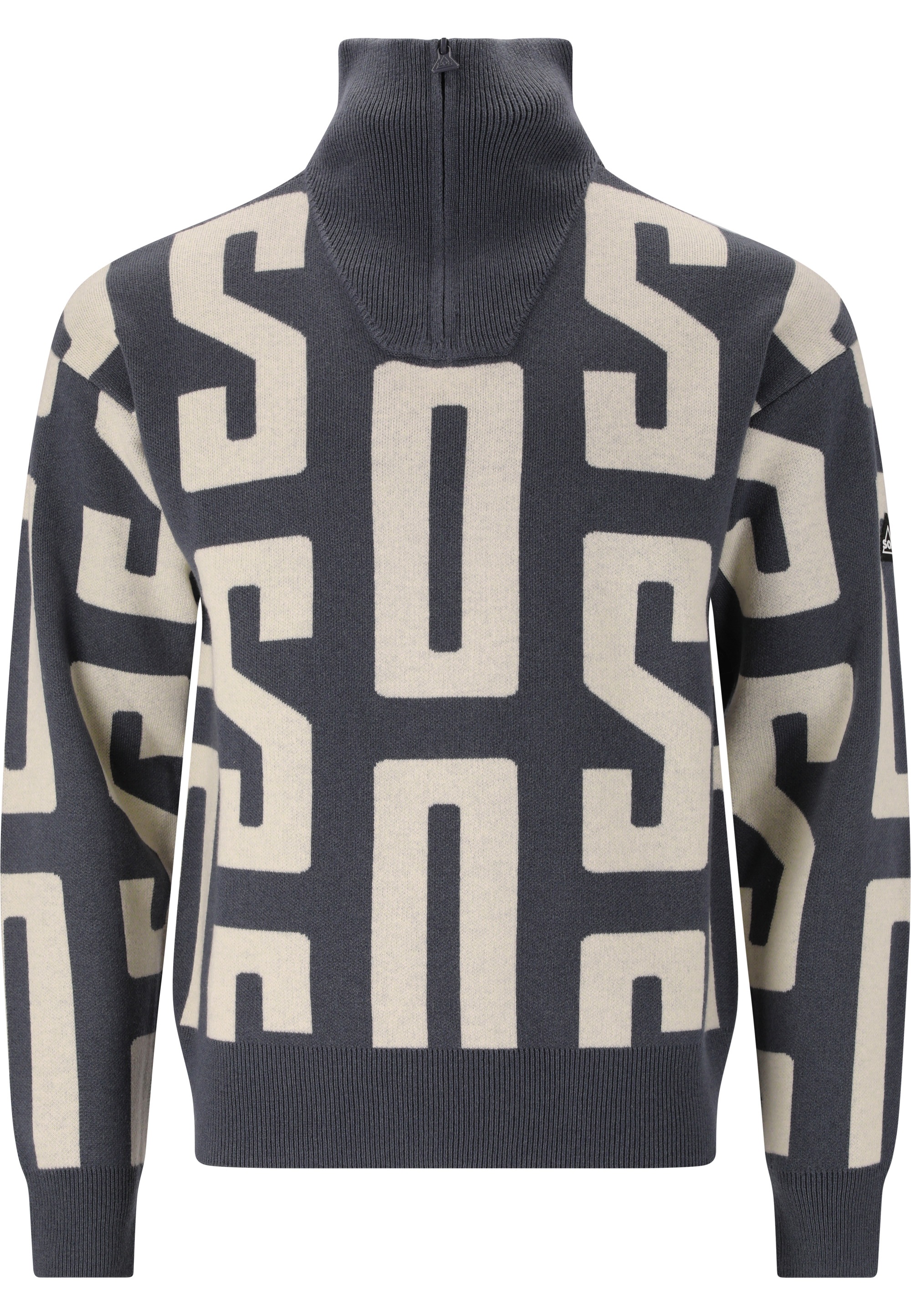 SOS Sweatshirt »Verbier«, mit atmungsaktiver, mulesingfreier Wolle