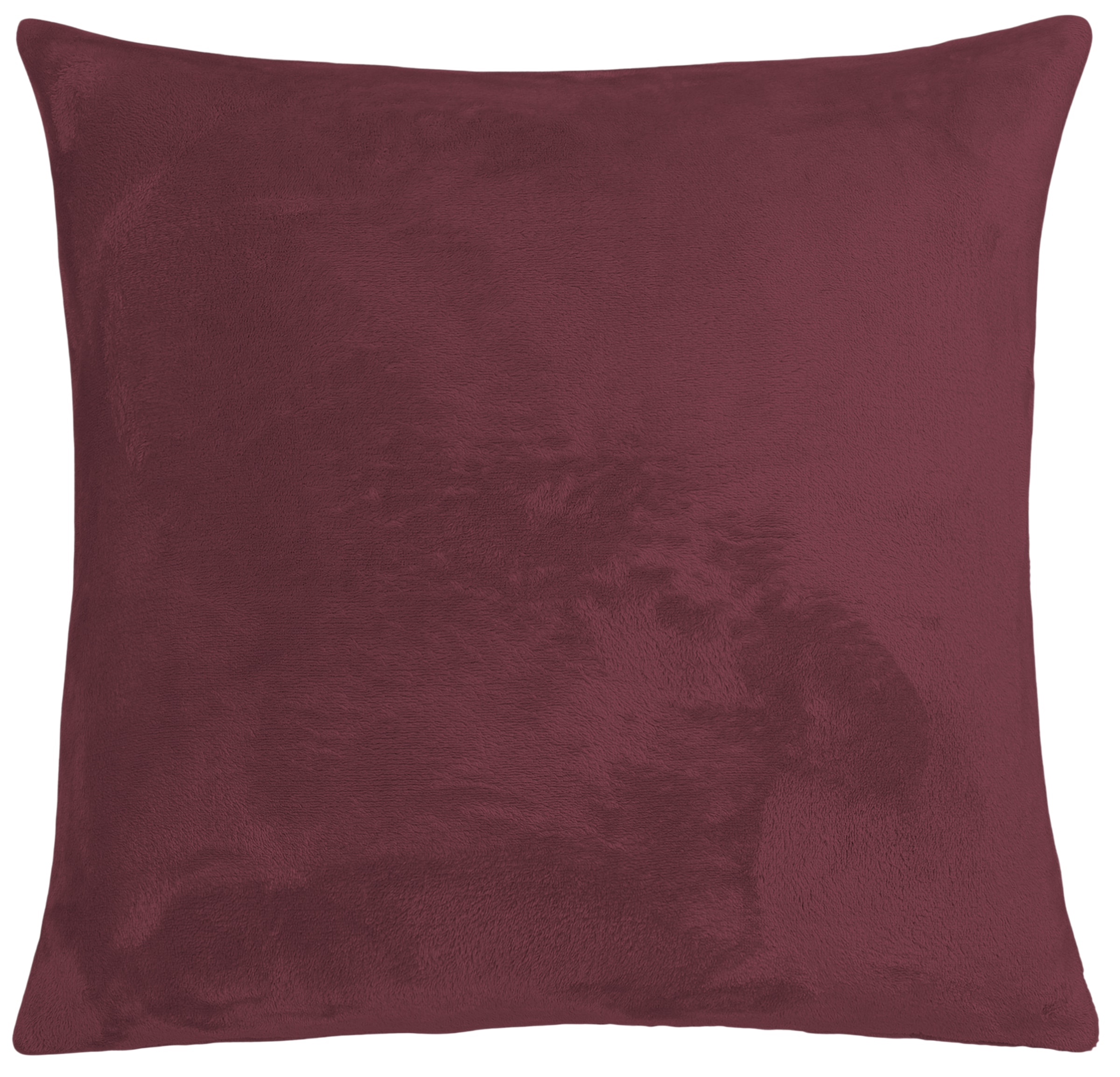 OTTO home Dekokissen »Jil, 2er-Set, Kuschelfleece, Kissenhülle, Uni-Farben« aus super weichem Kuschelfleece, Kissenhüllen ohne Füllung, 2 Stück