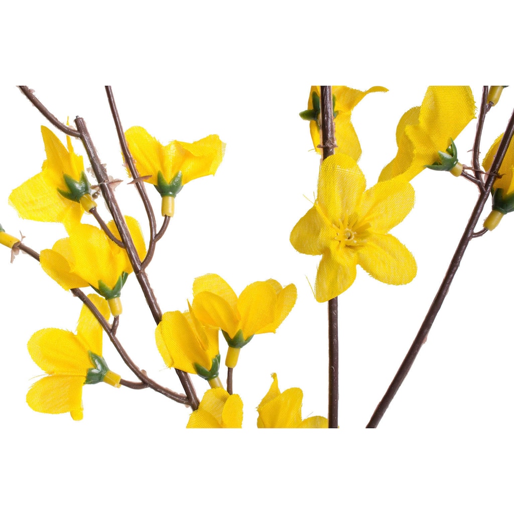 Botanic-Haus Kunstblume »Forsythienzweig mit 3 Stielen«