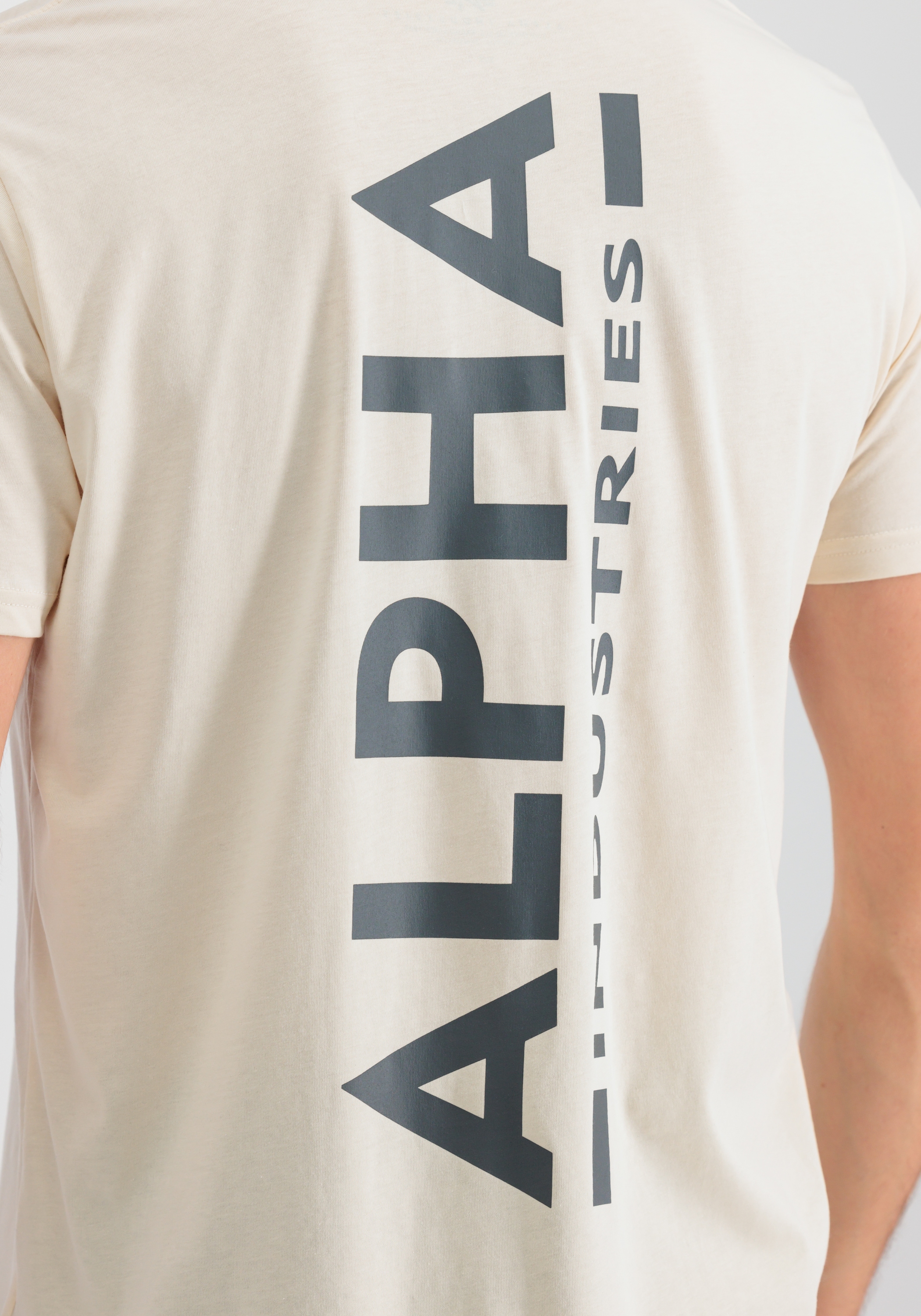 T-Shirts »Alpha Backprint | & ▷ Polos kaufen Alpha - BAUR Industries T-Shirt Industries T« Men