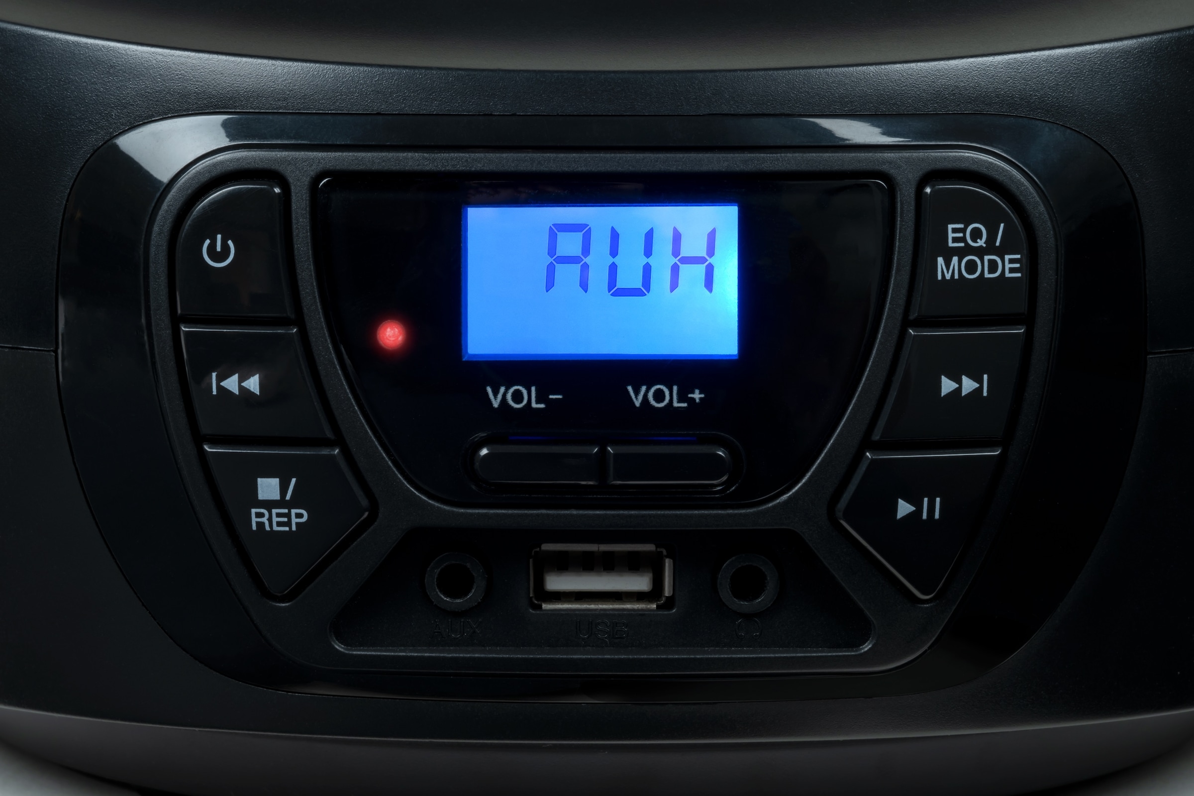 BigBen CD-Radiorecorder »Kids Tragbares CD/Radio AU387278 USB/BT schwarz«, (Bluetooth FM-Tuner)