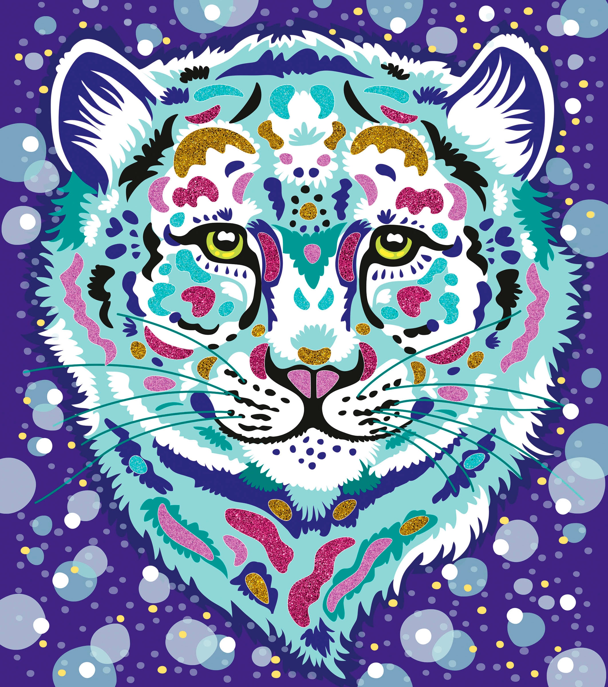 Janod Kreativset »Glitter und Sand - Glitzernde Tiere«