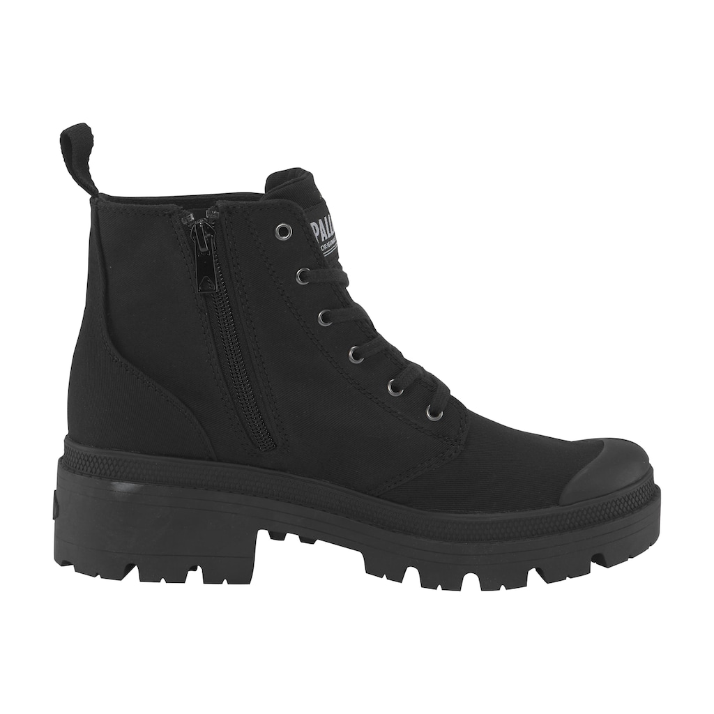 Palladium Schnürboots »PALLABASE TWILL«, aus Textil