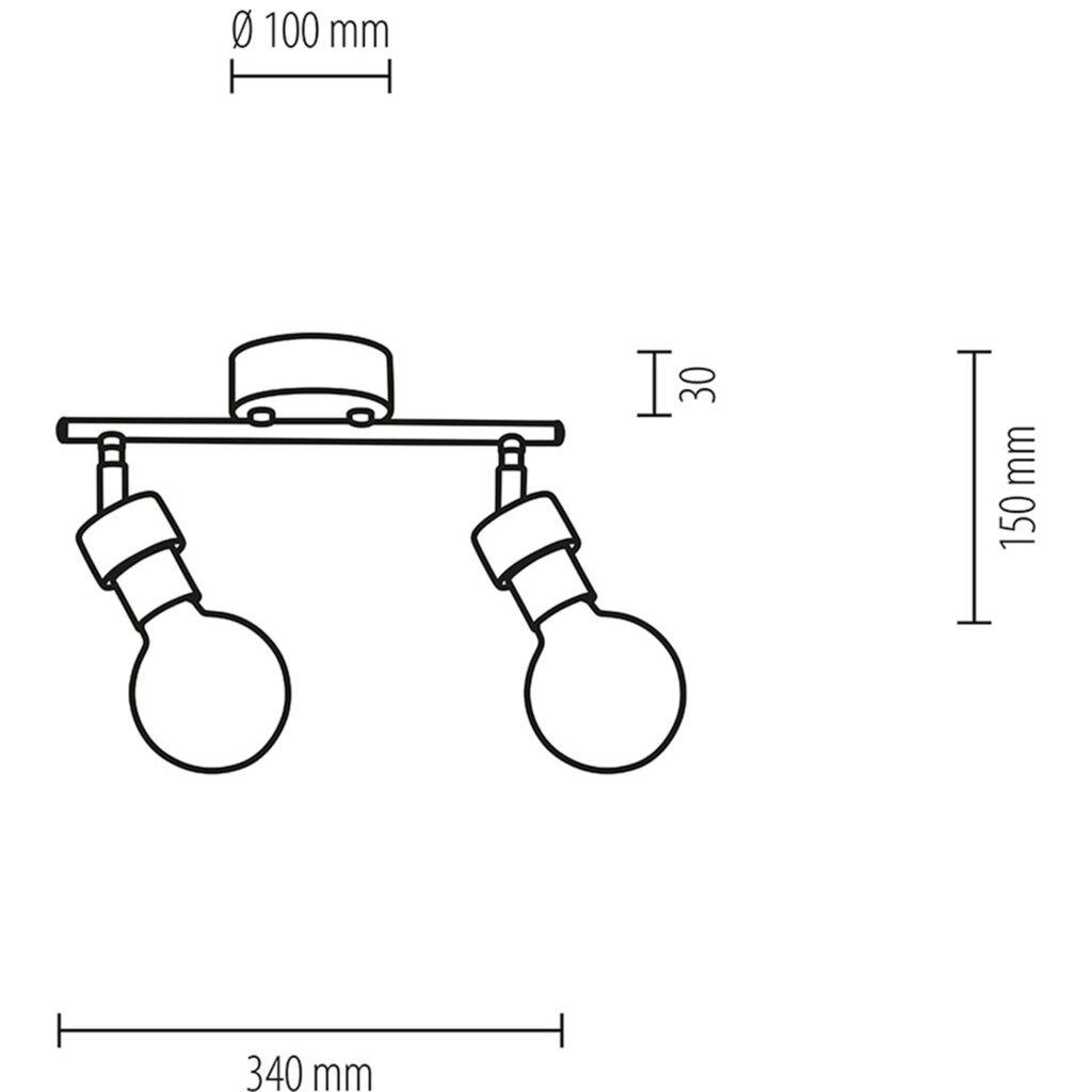 BRITOP LIGHTING Deckenleuchte »MARJOLAINE«