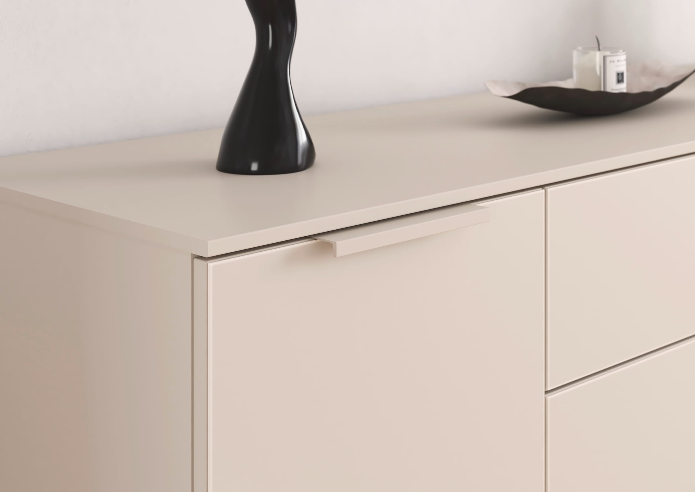LeGer Home by Lena Gercke Kommode »Serina«, mit 4 Schubkästen und 2 Türen sowie Metallgriffen MADE IN GERMANY