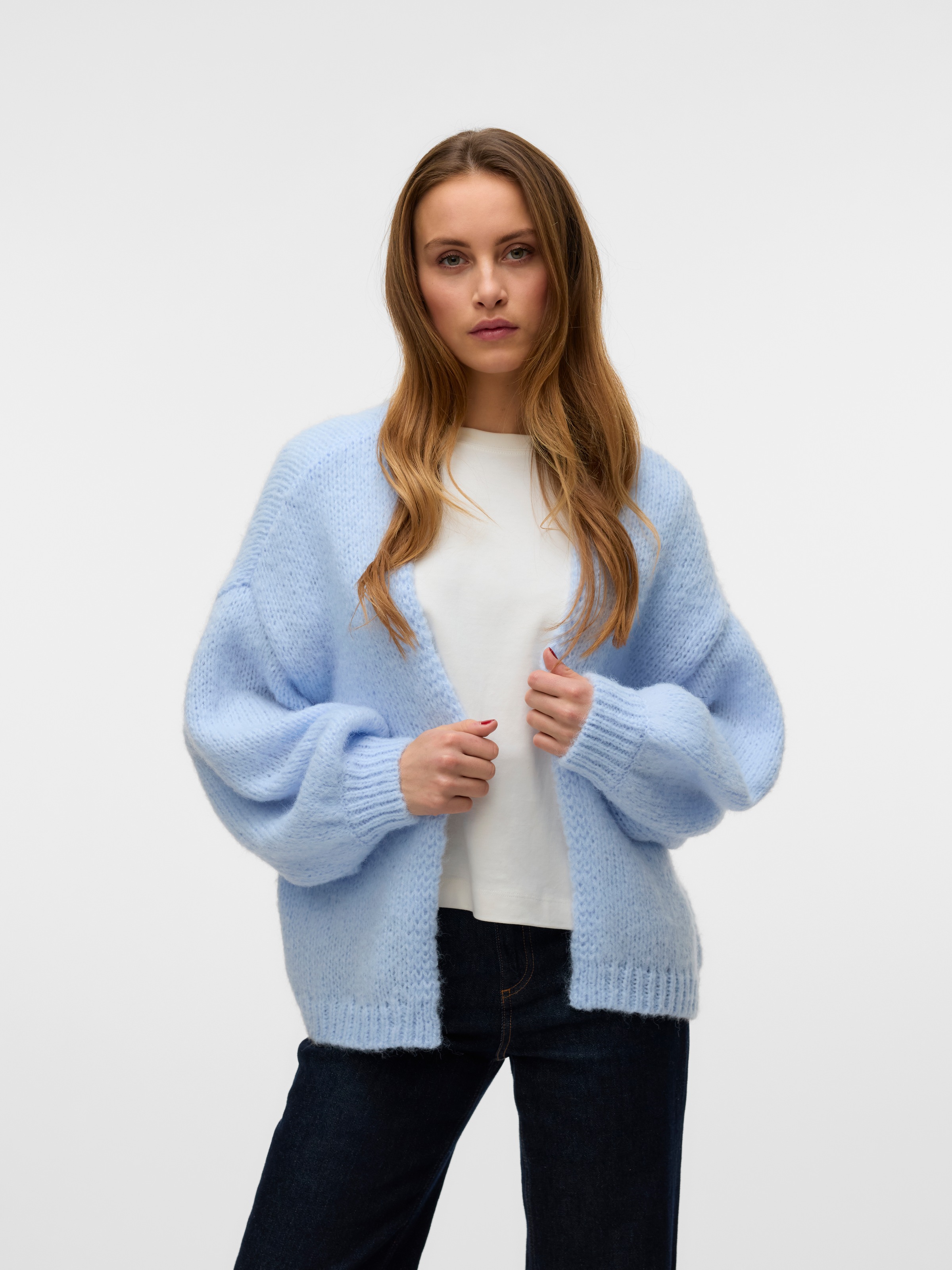 Vero Moda Megztinis »VMMAYBE LS OPEN kardiganas ...