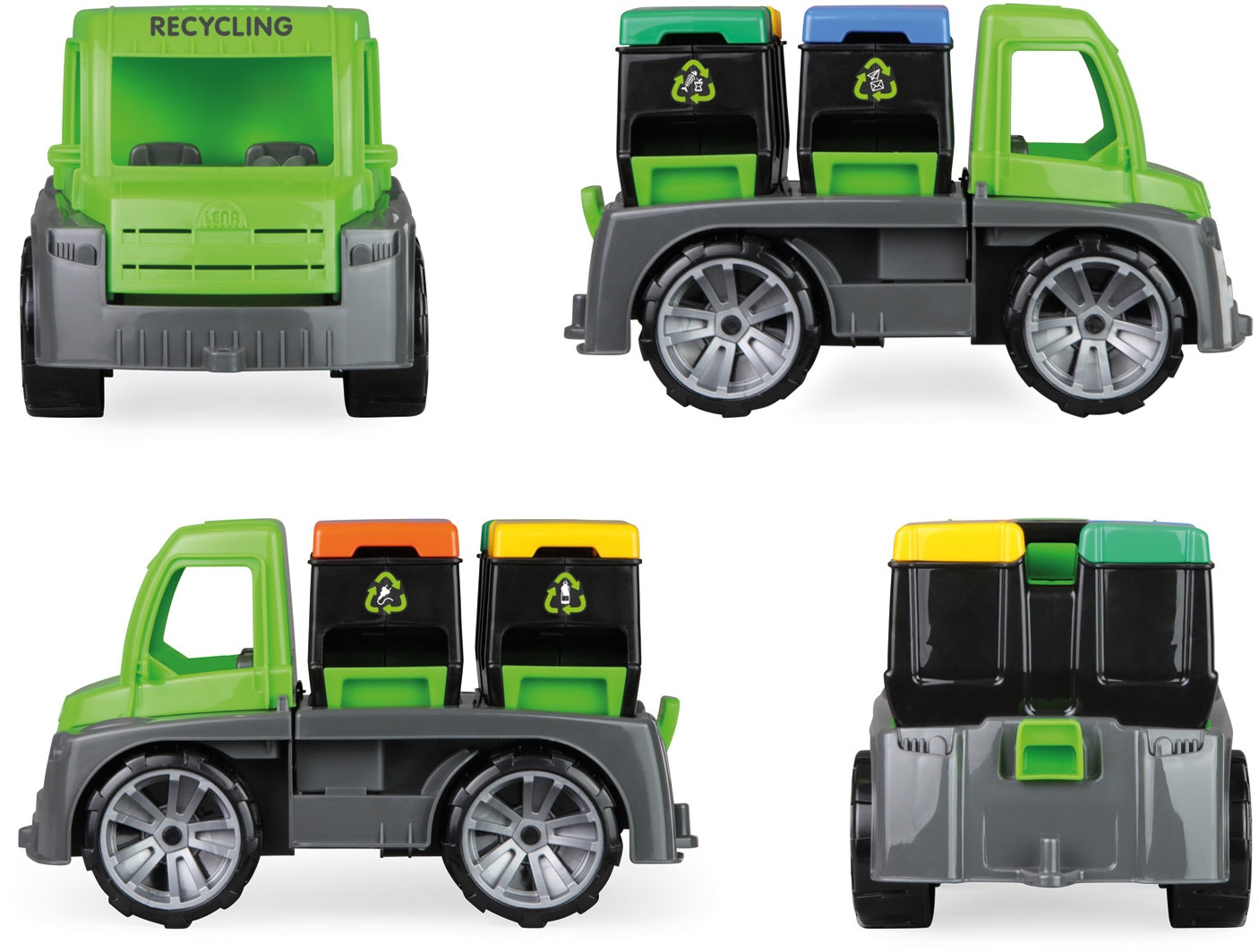 Lena® Spielzeug-Transporter »TRUXX Recycling Truck«, inkl. 1 Spielfigur; Made in Europe