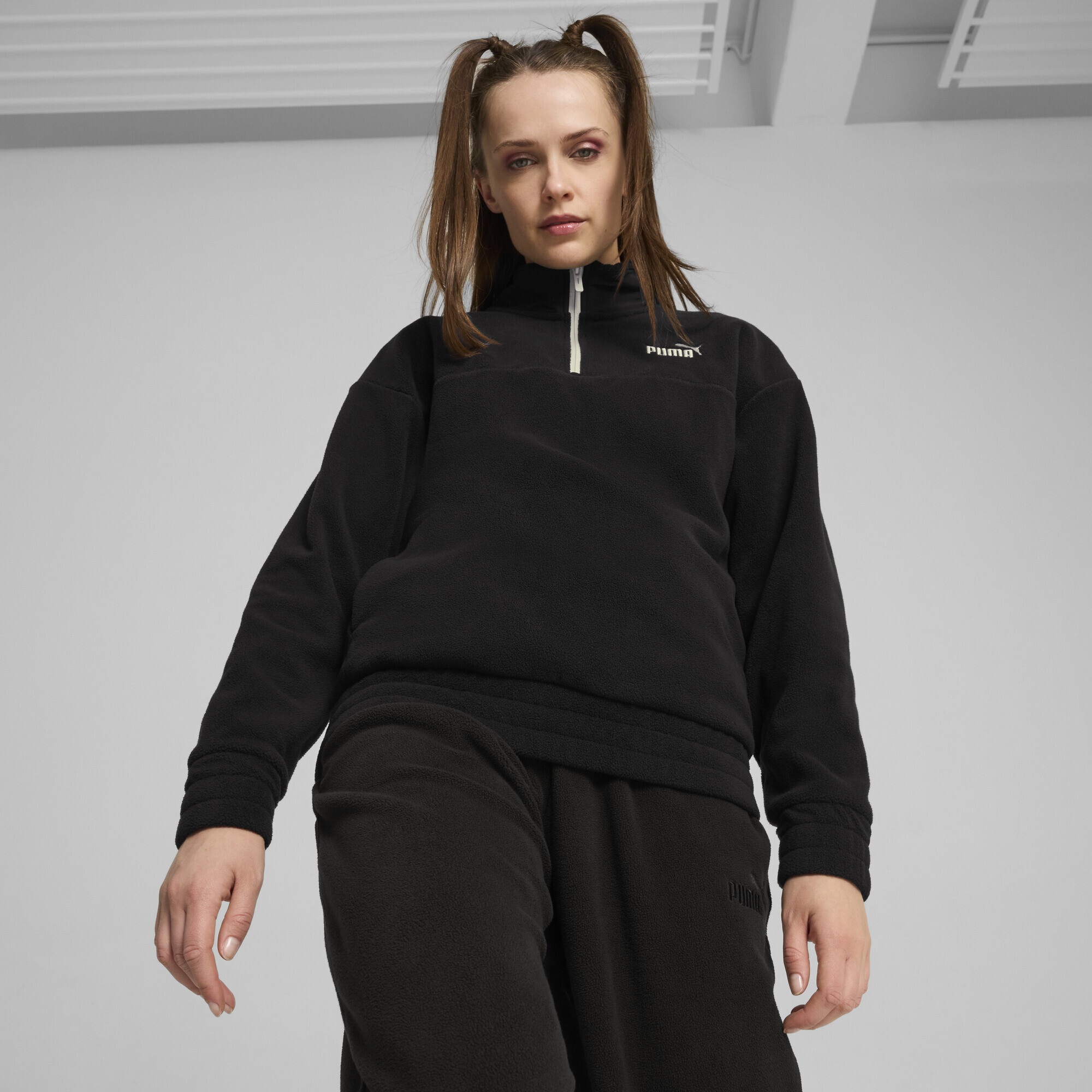 PUMA Sweatshirt ESS ELEVATED Crew Sweatshirt Damen günstig online kaufen