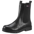 Tommy Jeans Chelseaboots »TOMMY JEANS LONG CHELSEA BOOT«, mit beidseitigem Stretcheinsatz