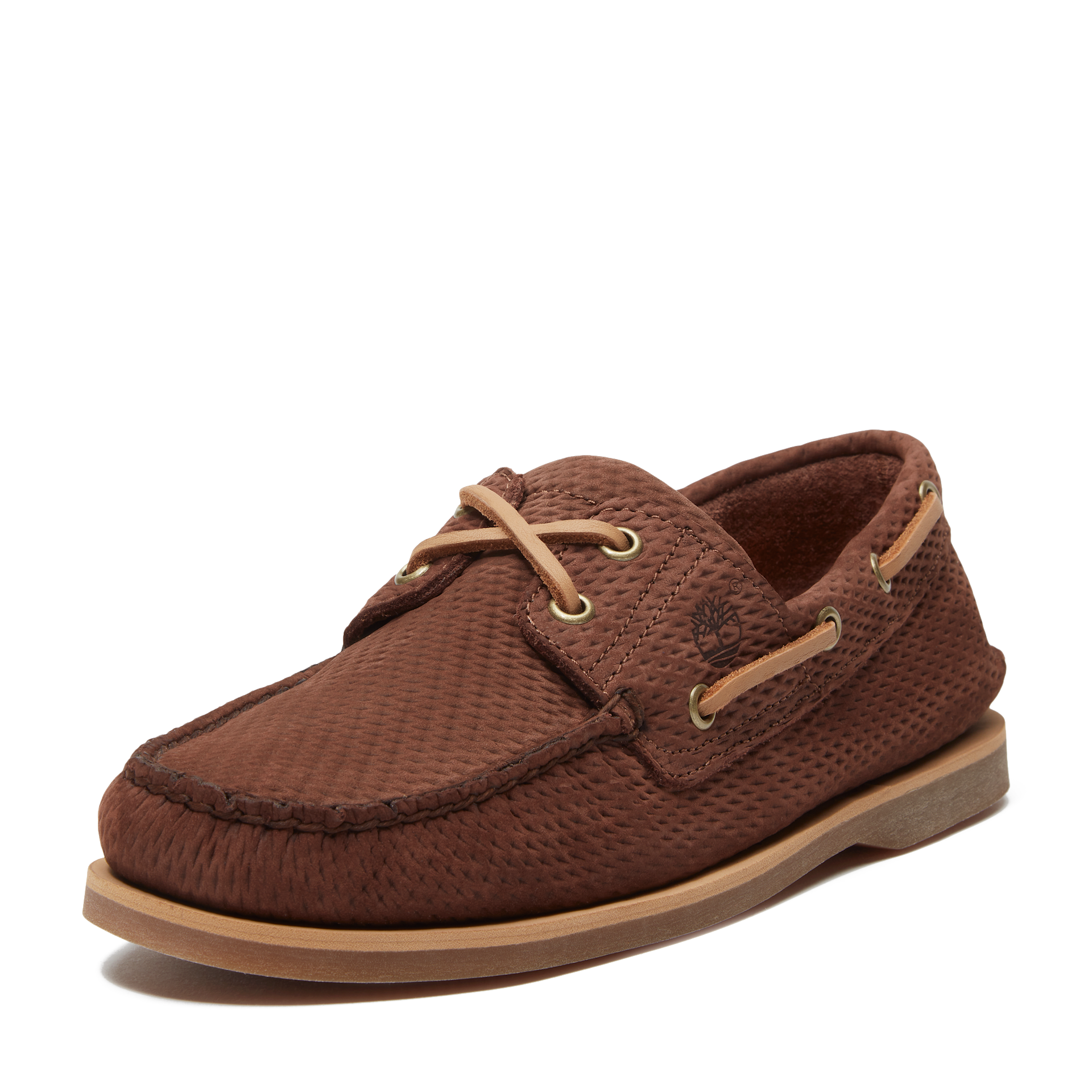 Bootsschuh TIMBERLAND "CLASSIC BOAT BOAT SHOE", Herren, Gr. 40, dk brn suede, Leder, Schuhe Bootsschuh, Classic Bootsschuh aus Timberland Premium Leder 2