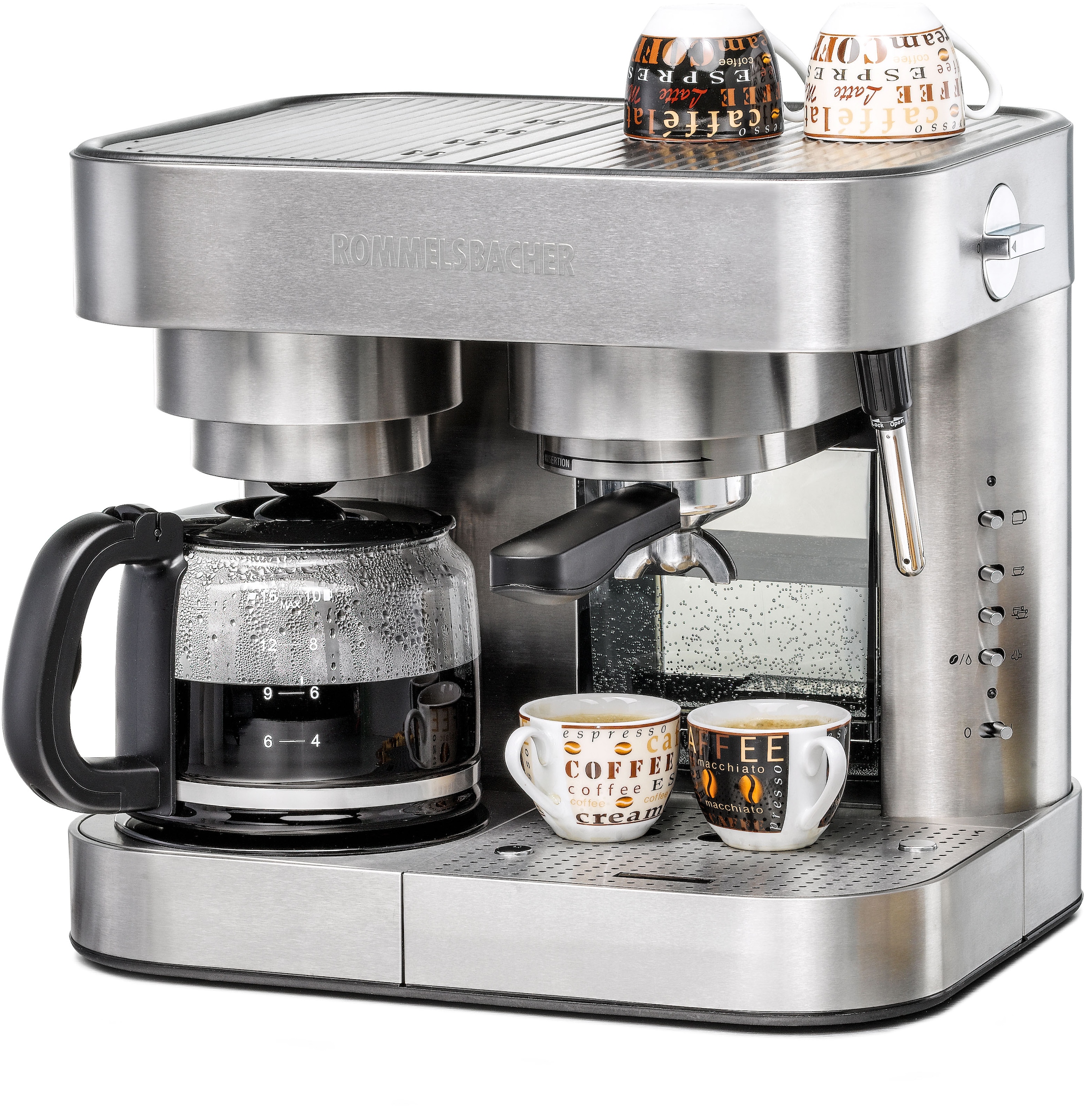 Espressomaschine », Kaffeemaschine EKS 3010«, 1,25 l Kaffeekanne, 1x4