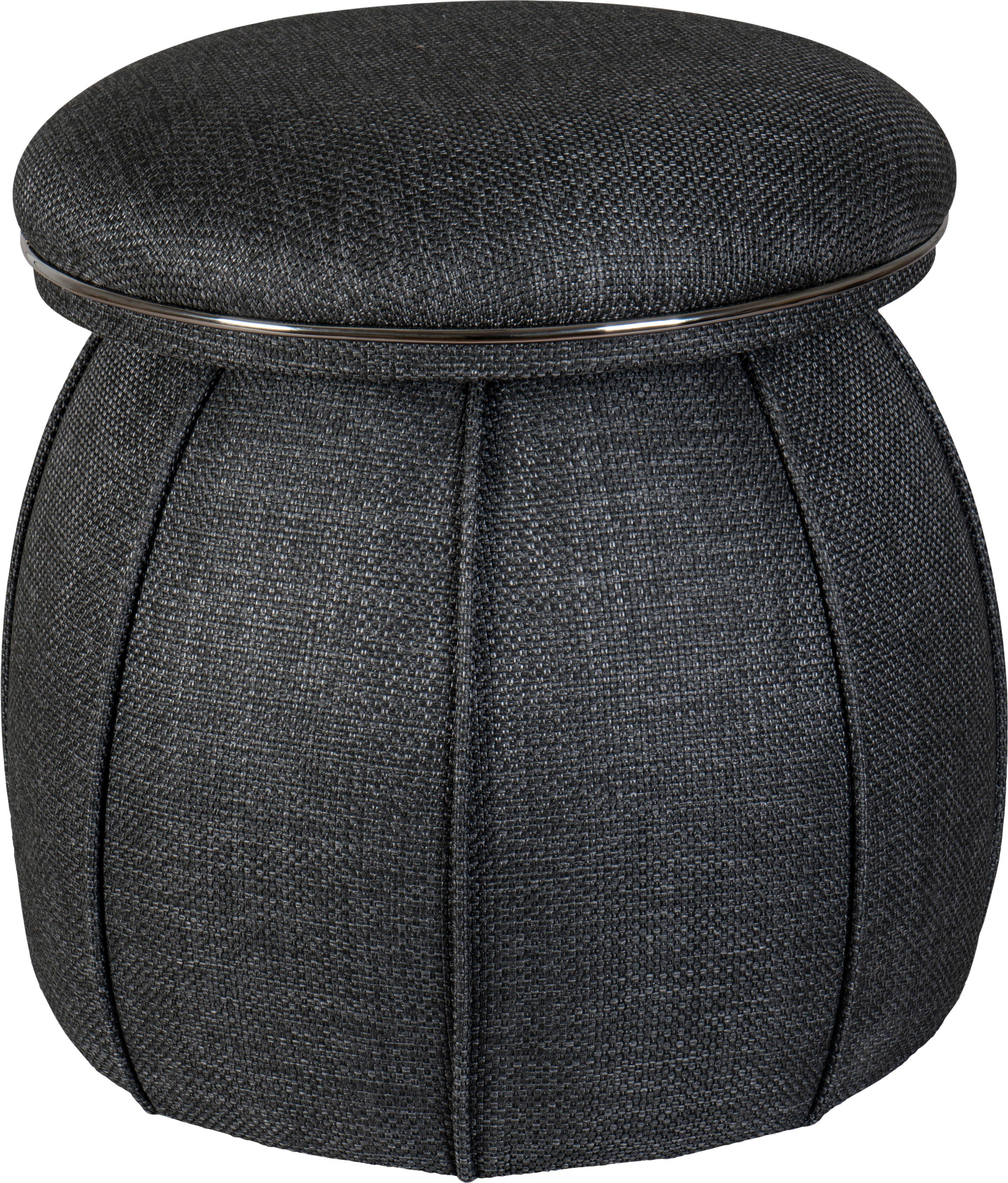 Kayoom Sitzhocker »Hocker Corin,extravagante Form,stilvolle Farben,elegant gesteppter Fuß«, (1 St.), komfortabel, hochqualitativ, pflegeleicht, sorgfältig verarbeitet