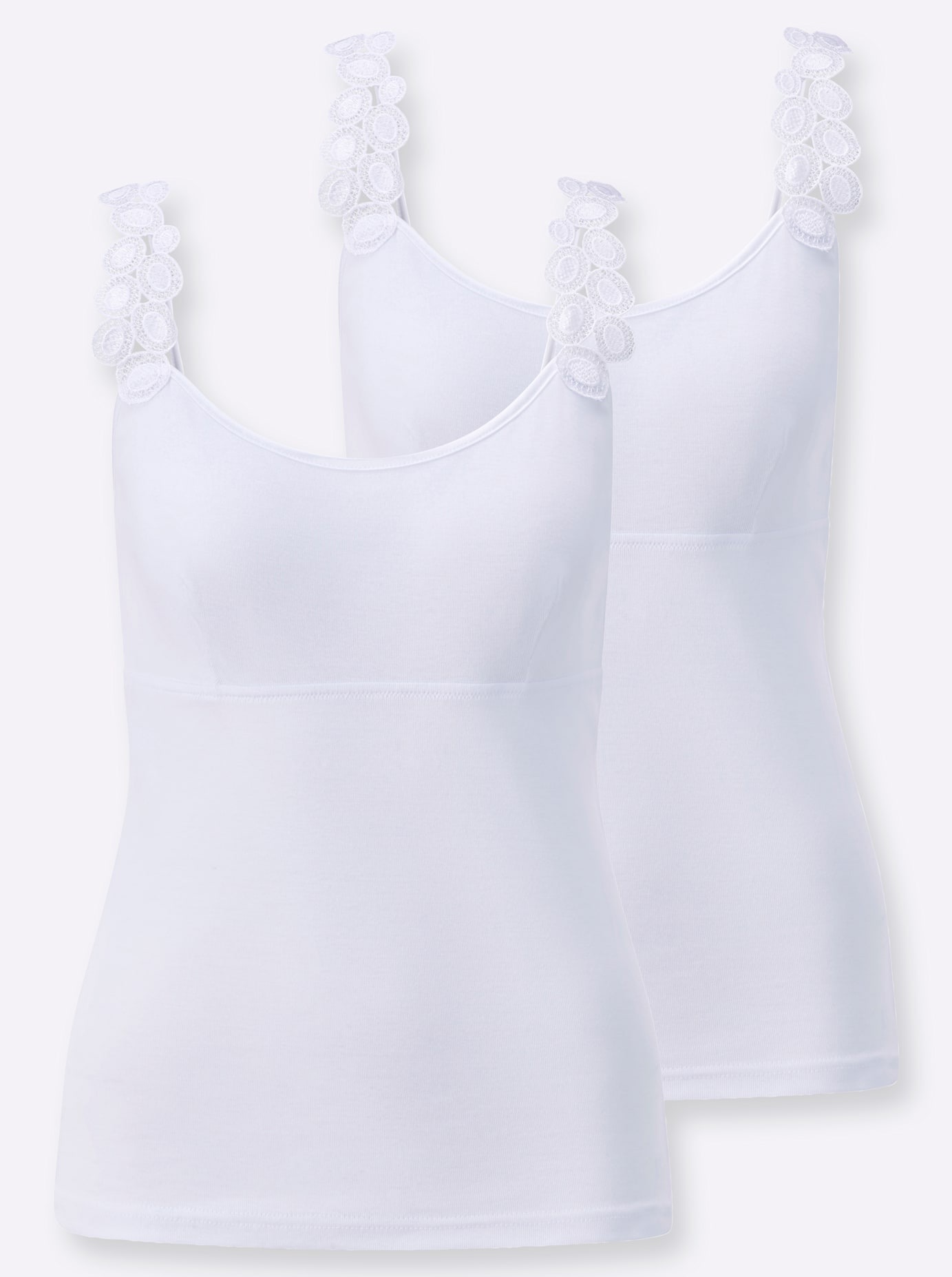 wäschepur BH-Hemd 2-Stück-Packung, 2 tlg. günstig online kaufen