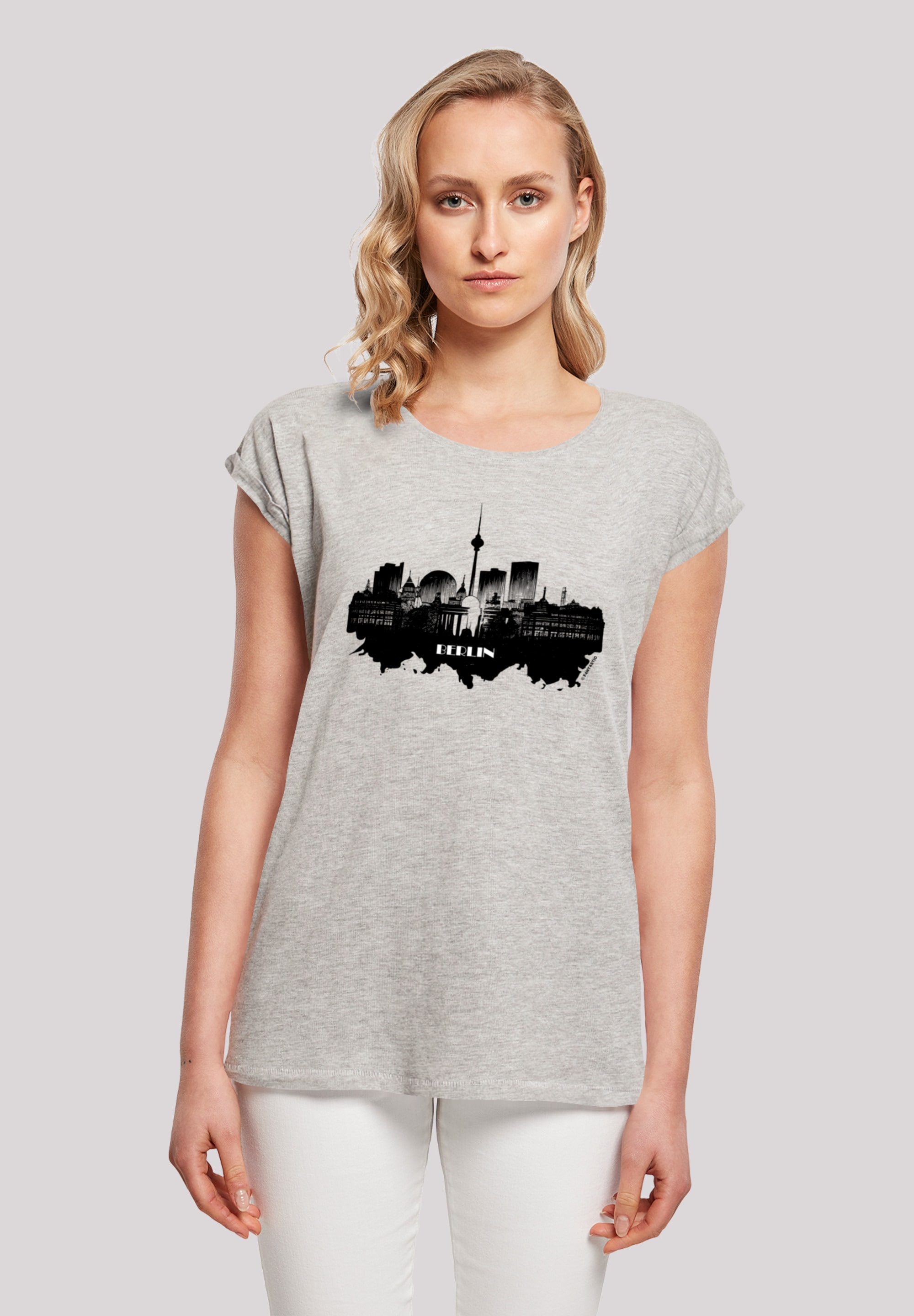 F4NT4STIC T-Shirt "Cities Collection - Berlin skyline", Print günstig online kaufen