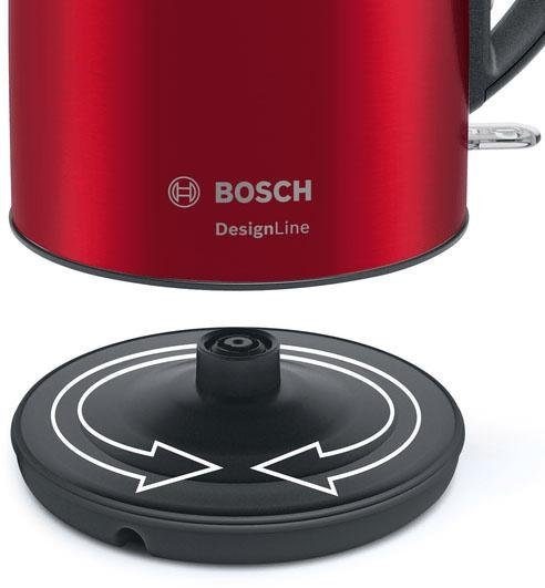 BOSCH Wasserkocher »TWK3P424 DesignLine«, 1,7 l, 2400 W