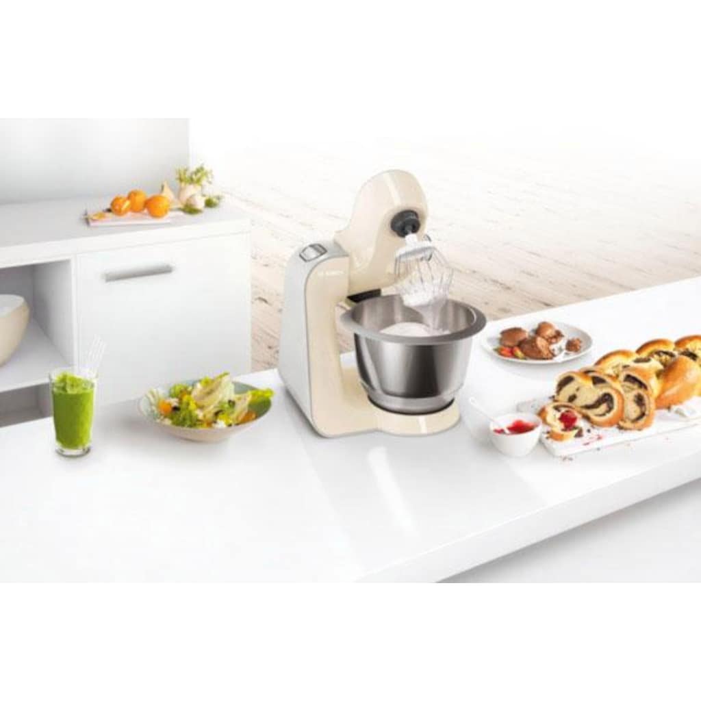 BOSCH Küchenmaschine »MUM5 CreationLine MUM58920«, vielseitig einsetzbar, Durchlaufschnitzler, 3 Reibescheiben Mixer