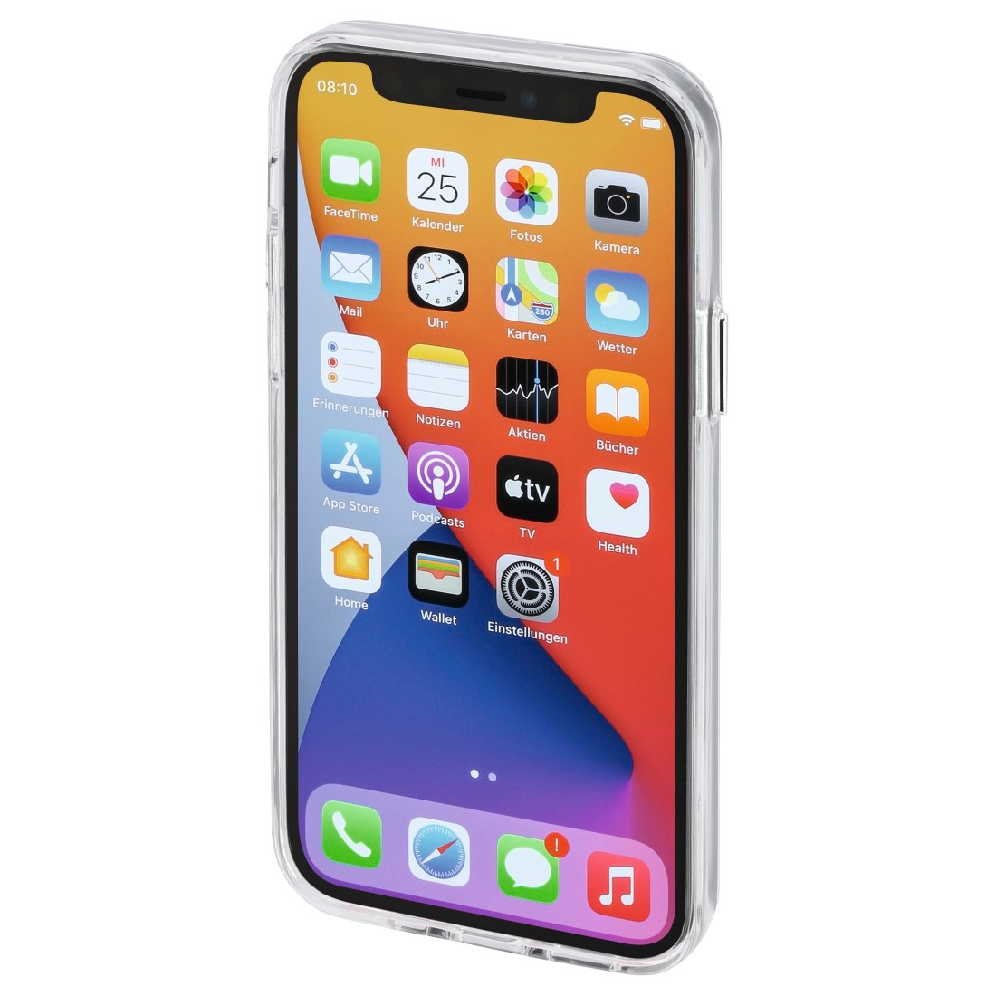 Hama Smartphone-Hülle »Cover "MagCase Safety" für Apple iPhone 12,12 Pro, Transparent«, iPhone 12-iPhone 12 Pro