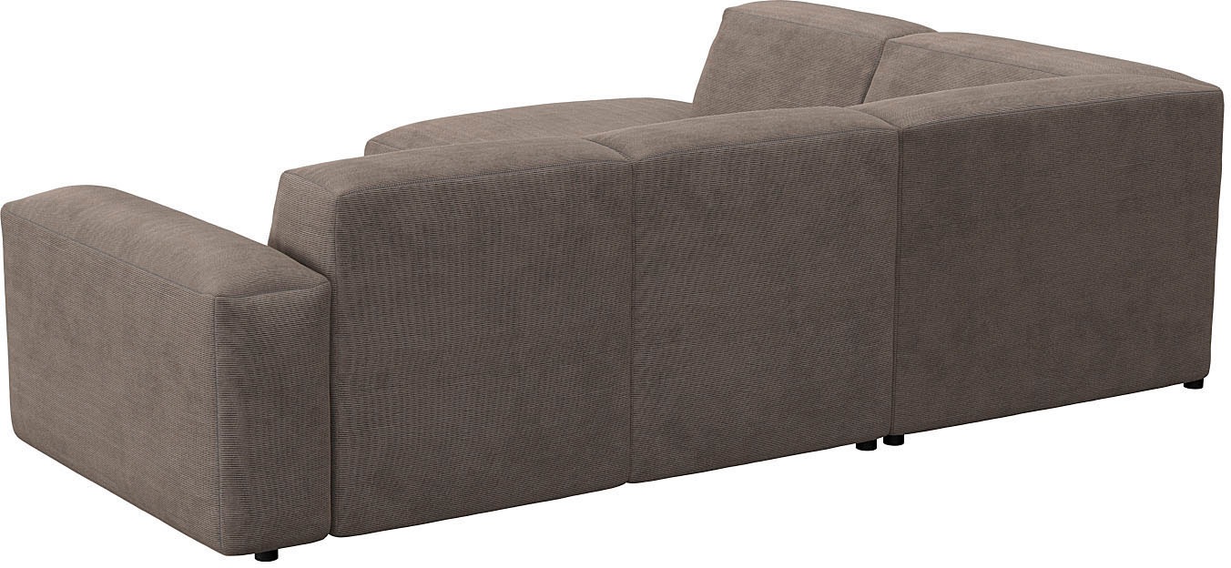 FLEXLUX Ecksofa »Lucera, super bequem durch hochwertigen Sitzaufbau mit Kaltschaum«, modern & anschmiegsam, L-Form, Designsofa