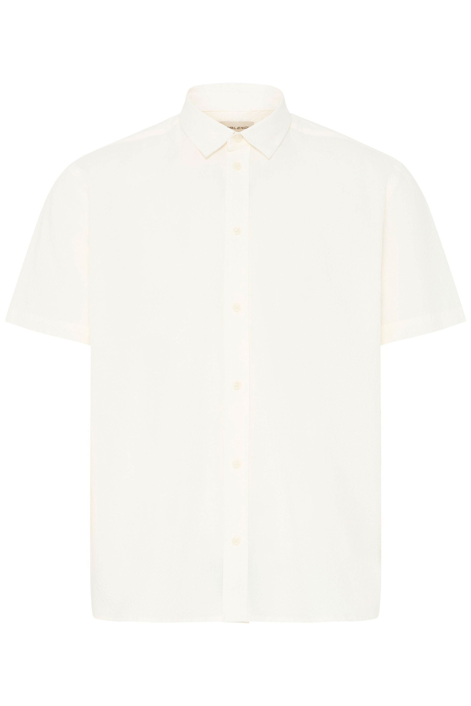 Blend Kurzarmhemd »BHAvan« Bequemes Kurzarmhemd mit klassischem Kragen