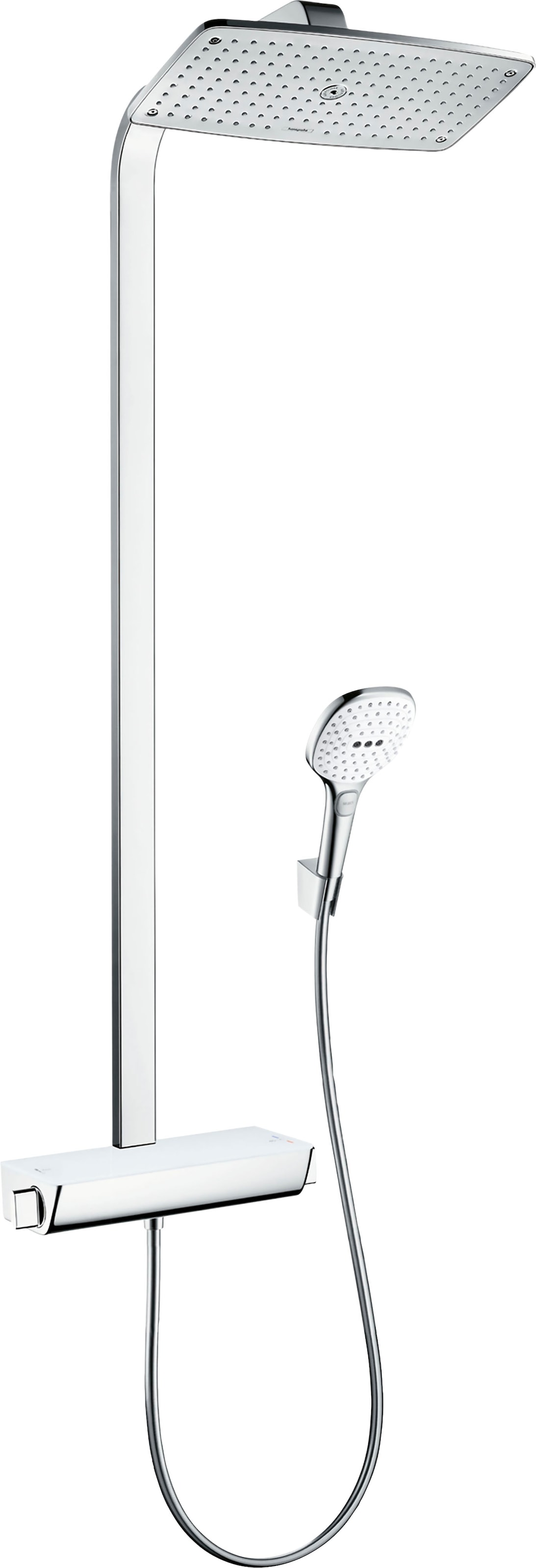 hansgrohe Duschsystem, (Komplett-Set), Raindance E 360 mit Thermostat