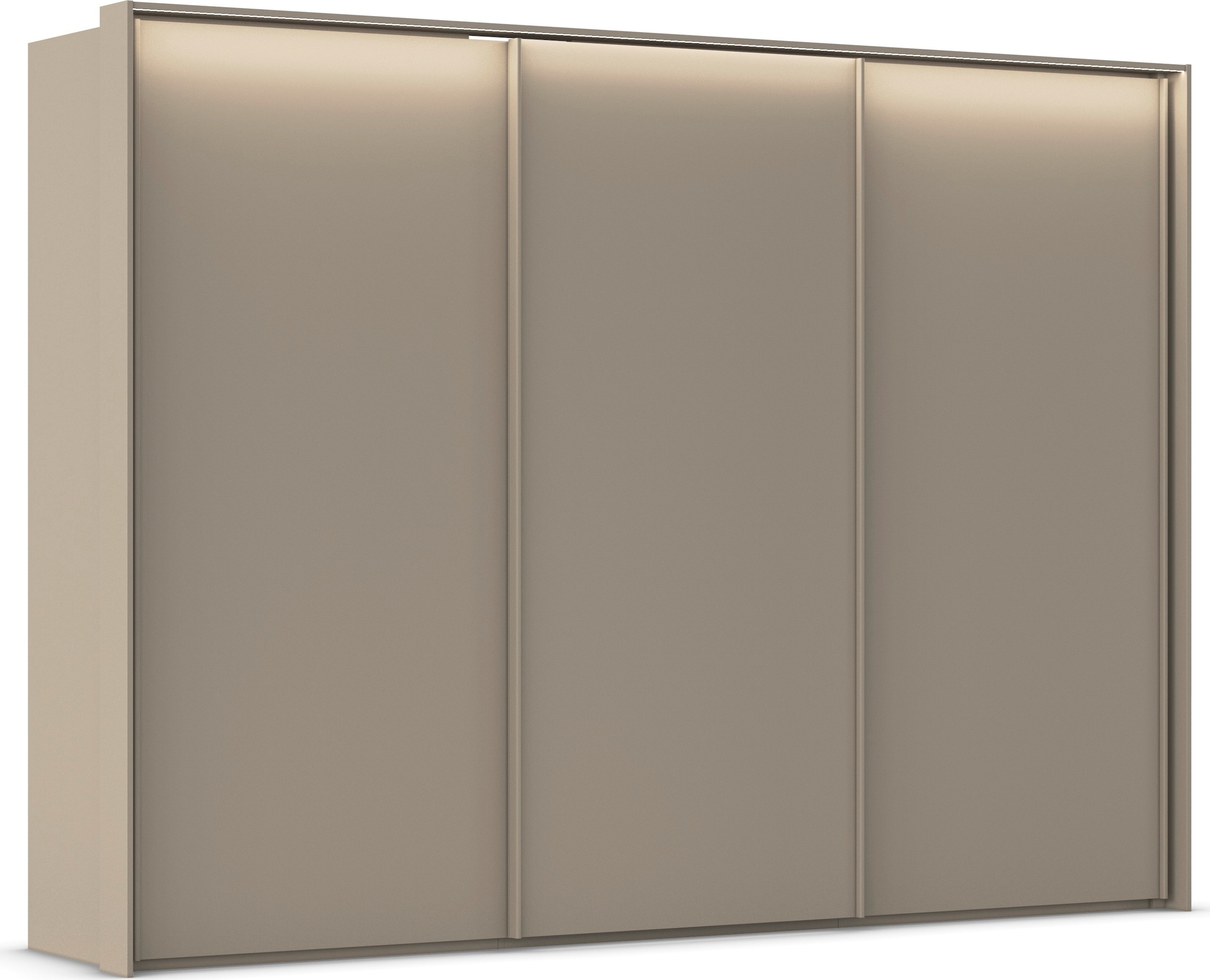 rauch Kleiderschrank "Schwebetürenschrank Schrank Garderobe Ankleide Schlafzimmer TARO" in 3 verschiedenen Ausstattungen BASIC/CLASSIC/PREMIUM (SOFT-CLOSE), 4 Breiten, optional Passepartout mit/ohne Beleuchtung MADE IN GERMANY